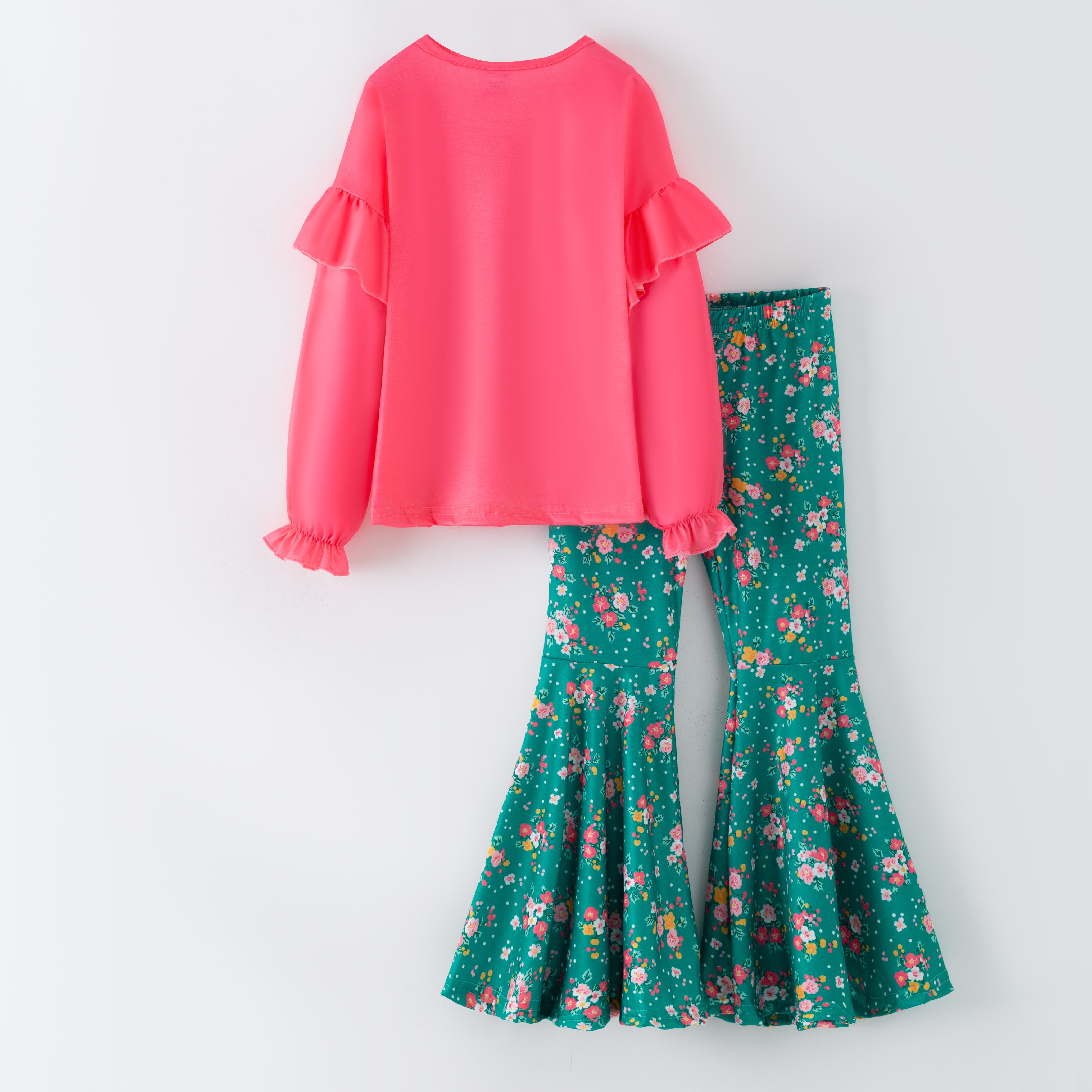 （Pre Order,Prepack Zone）Girls Christmas Tree Applique Set（Mix Size）