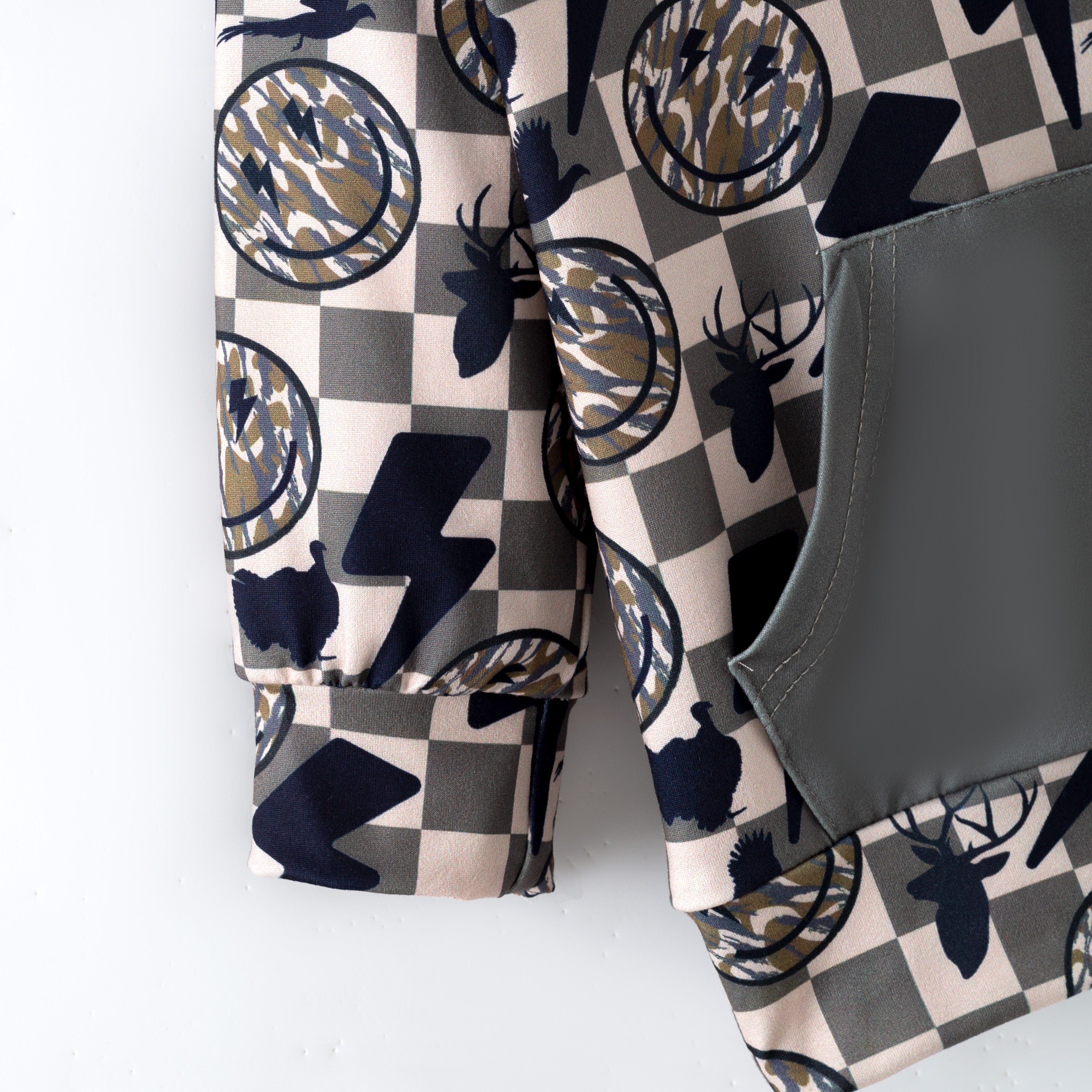 （Pre Order,Prepack Zone）Boys Fall&Winter Print Hoodie（Mix Size）