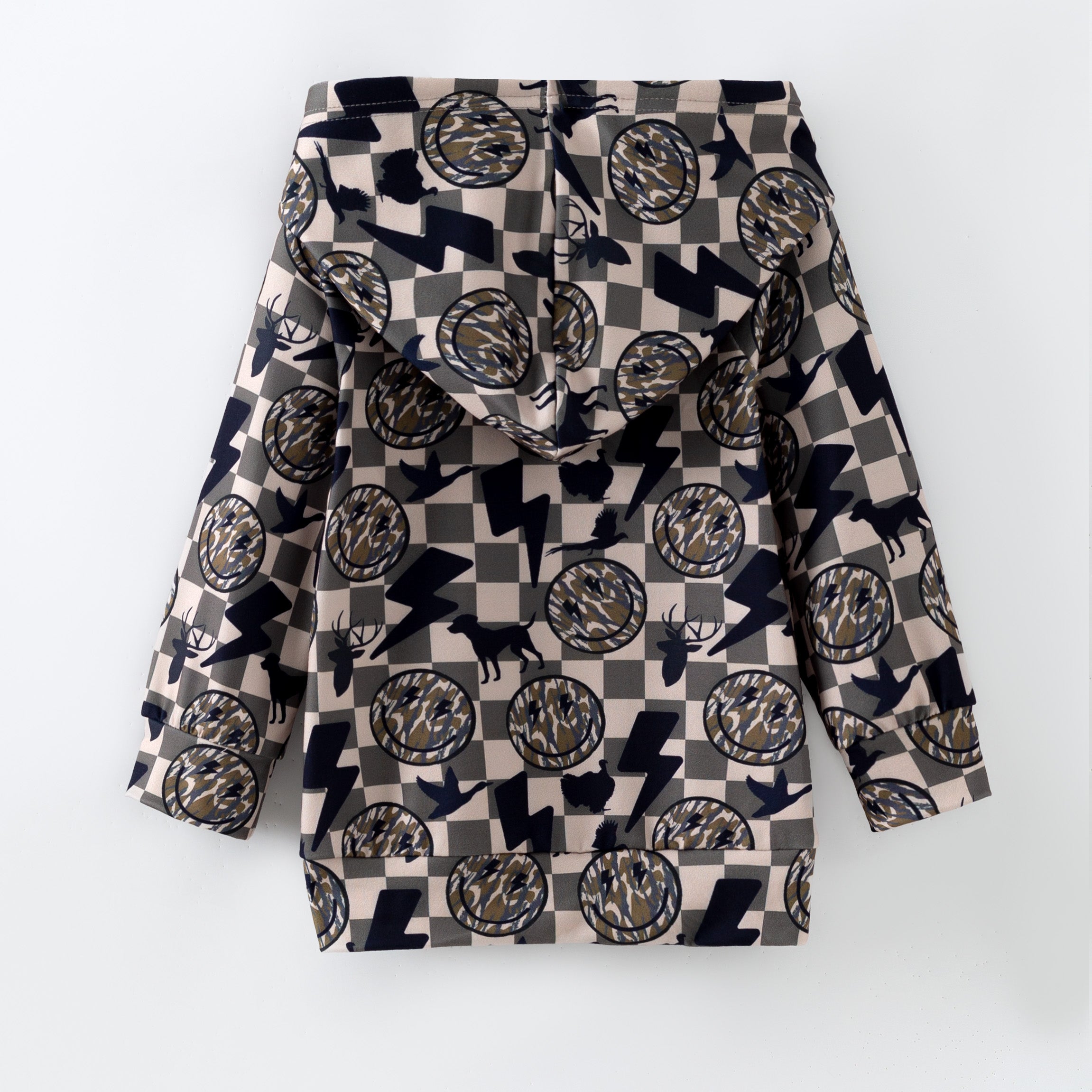 （Pre Order,Prepack Zone）Boys Fall&Winter Print Hoodie（Mix Size）