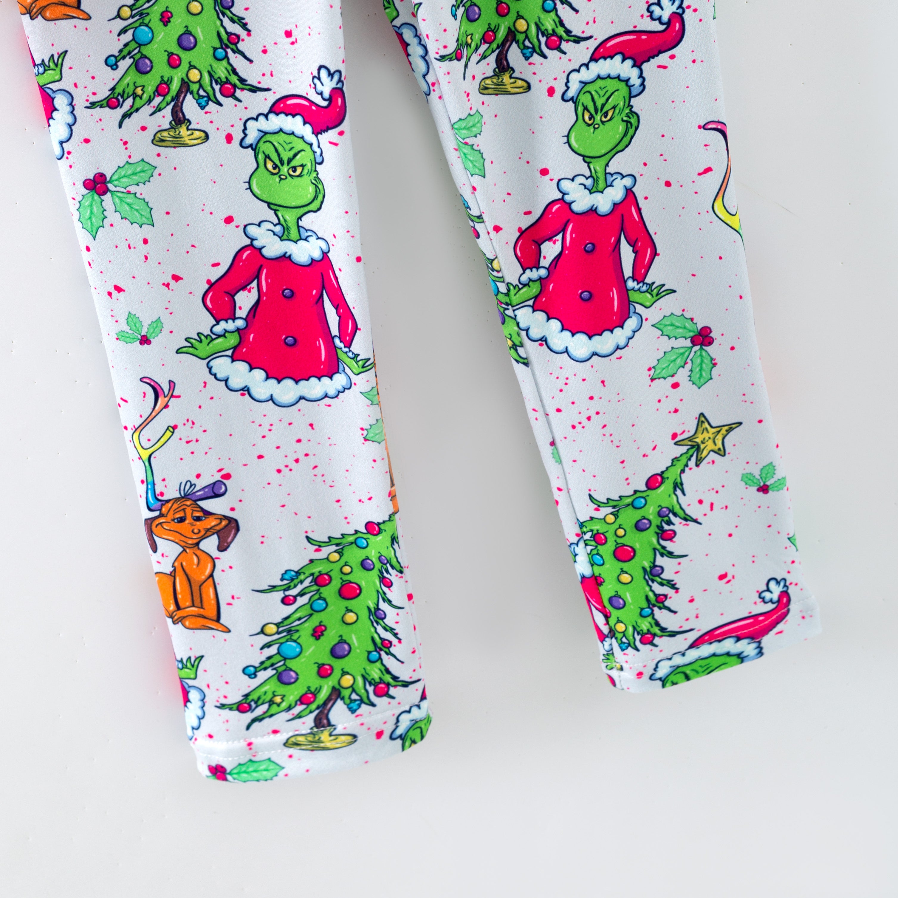 （Pre Order,Prepack Zone）Girls Christmas Cartoon Print Set（Mix Size）