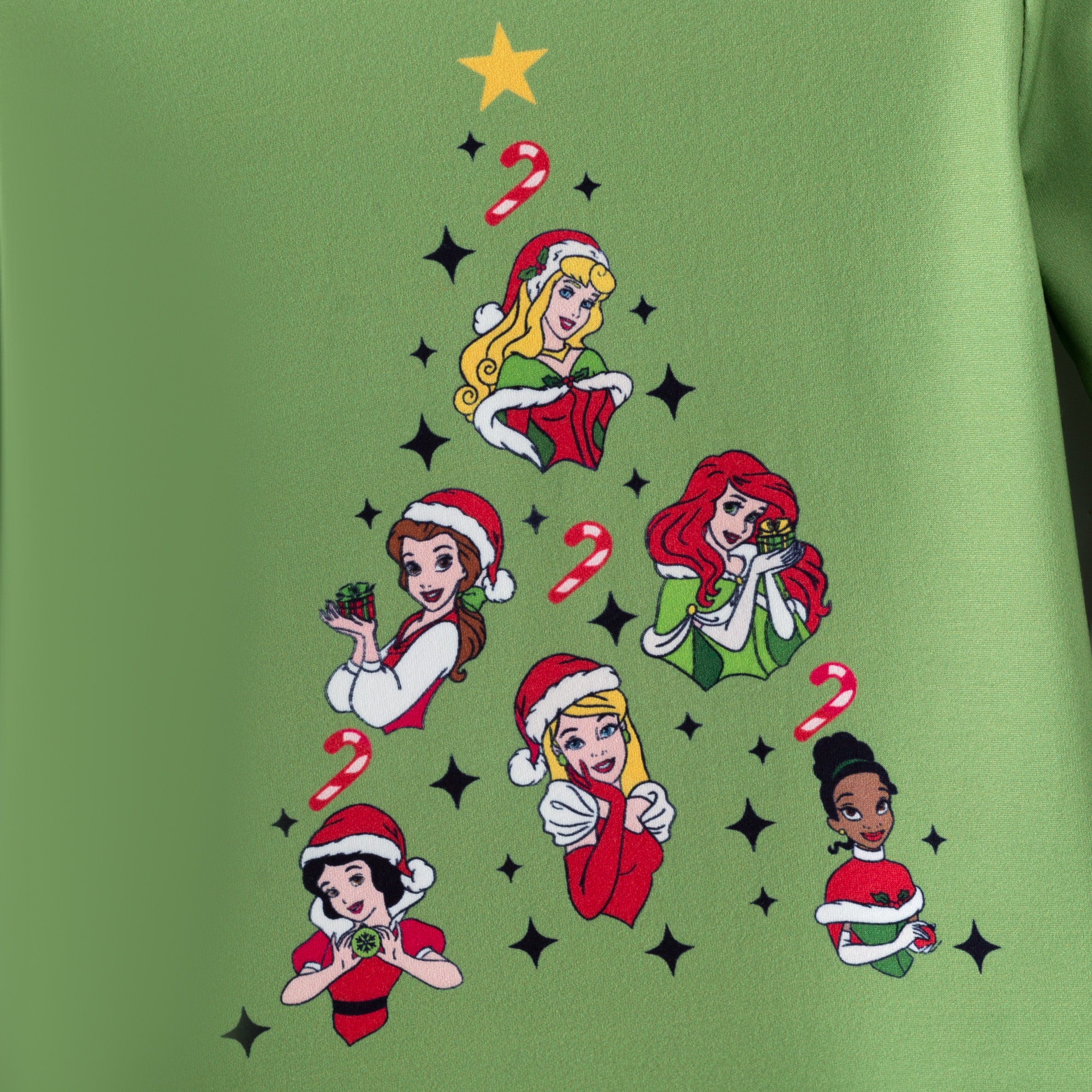 （Pre Order,Prepack Zone）Girls Christmas Princess Print Dress&Set（Mix Size）