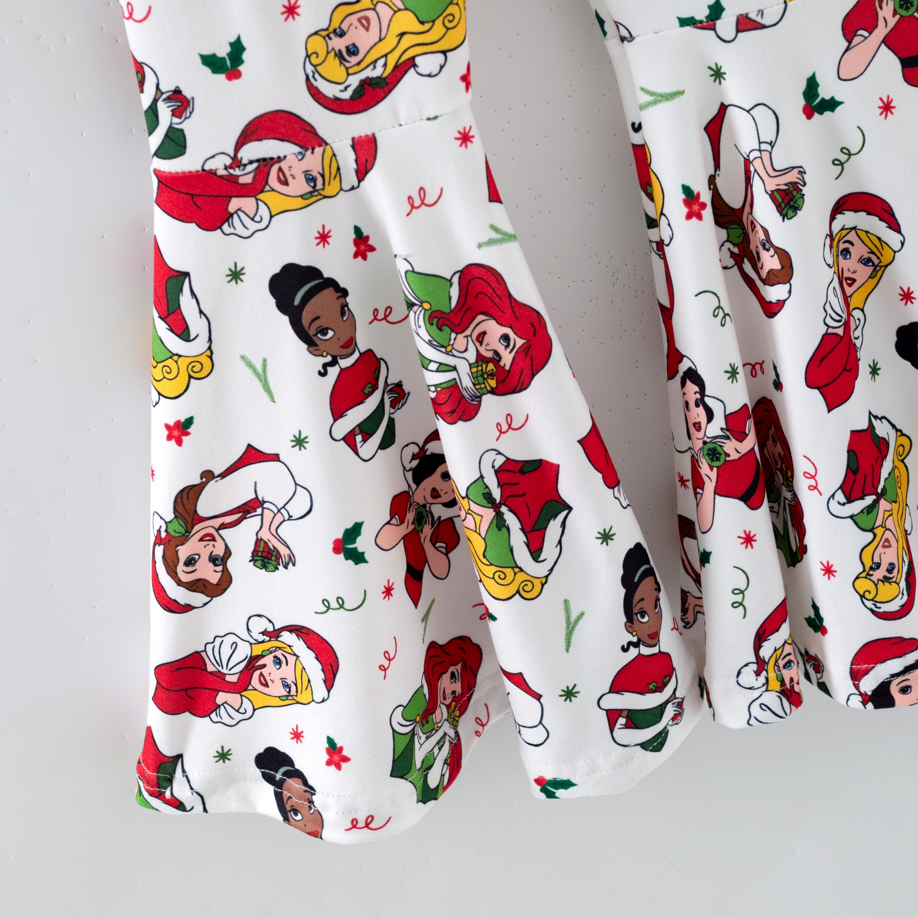 （Pre Order,Prepack Zone）Girls Christmas Princess Print Dress&Set（Mix Size）