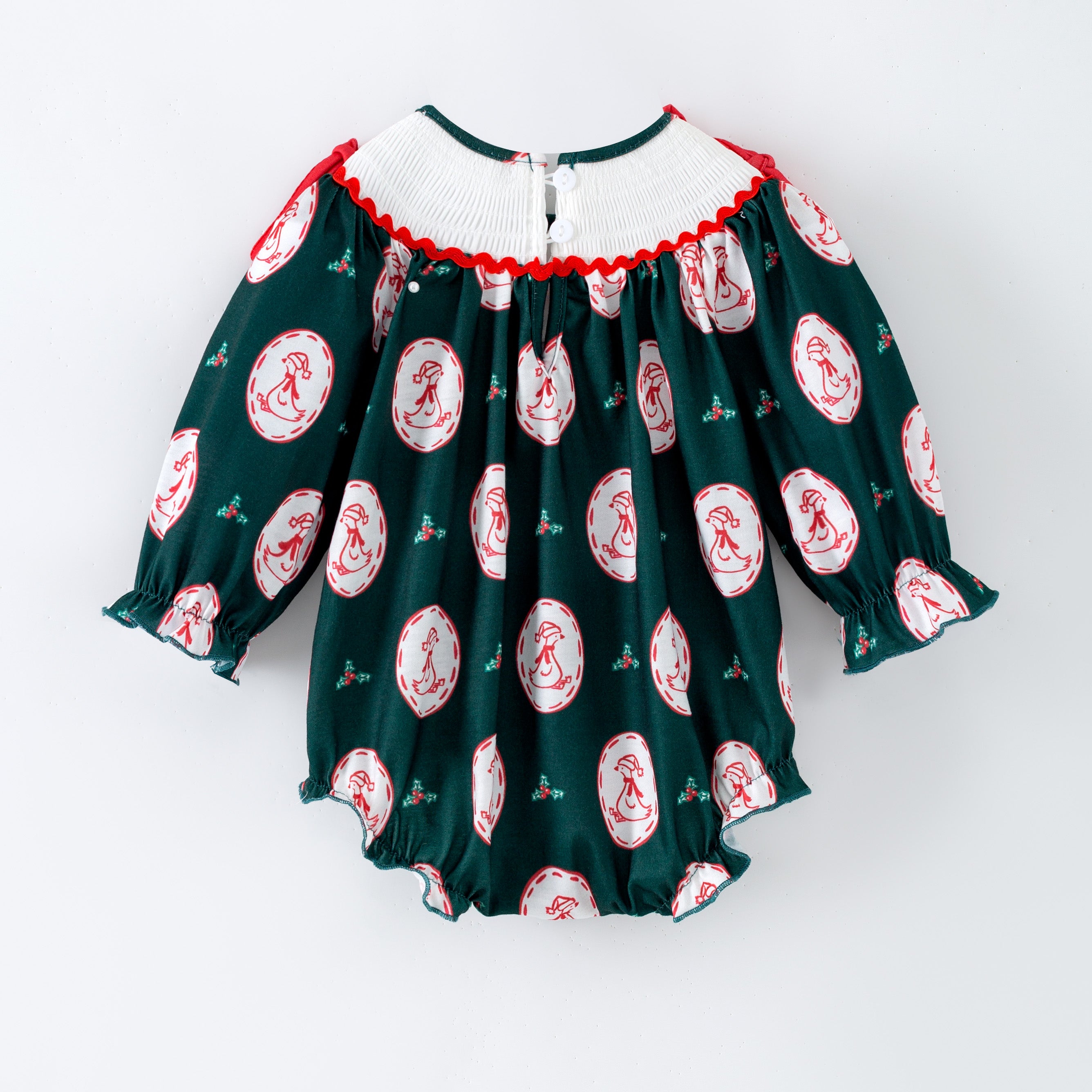 （Pre Order,Prepack Zone）Family Christmas Embroidery Dress&Romper（Mix Size）