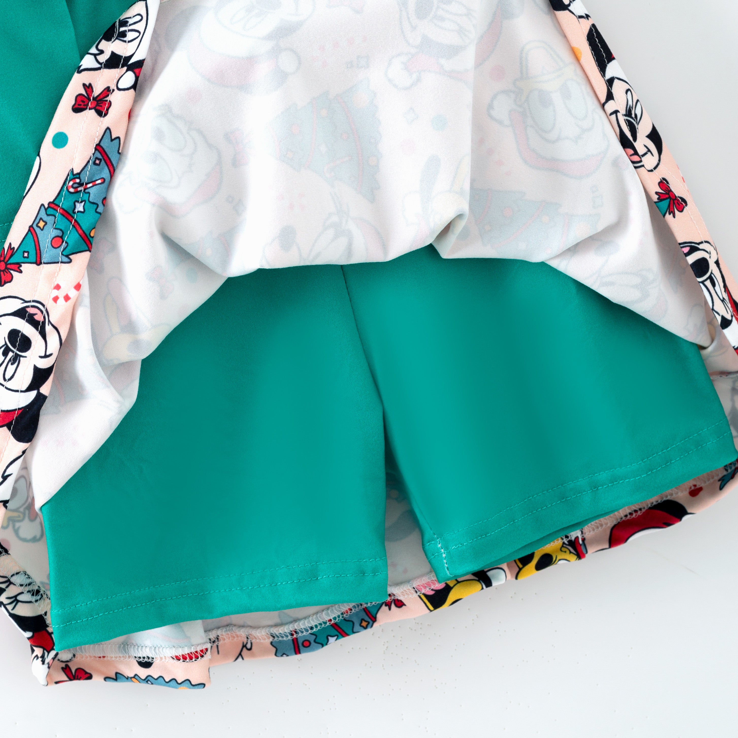 （Pre Order,Prepack Zone）Girls Christmas Cartoon Print Set&Dress（Mix Size）