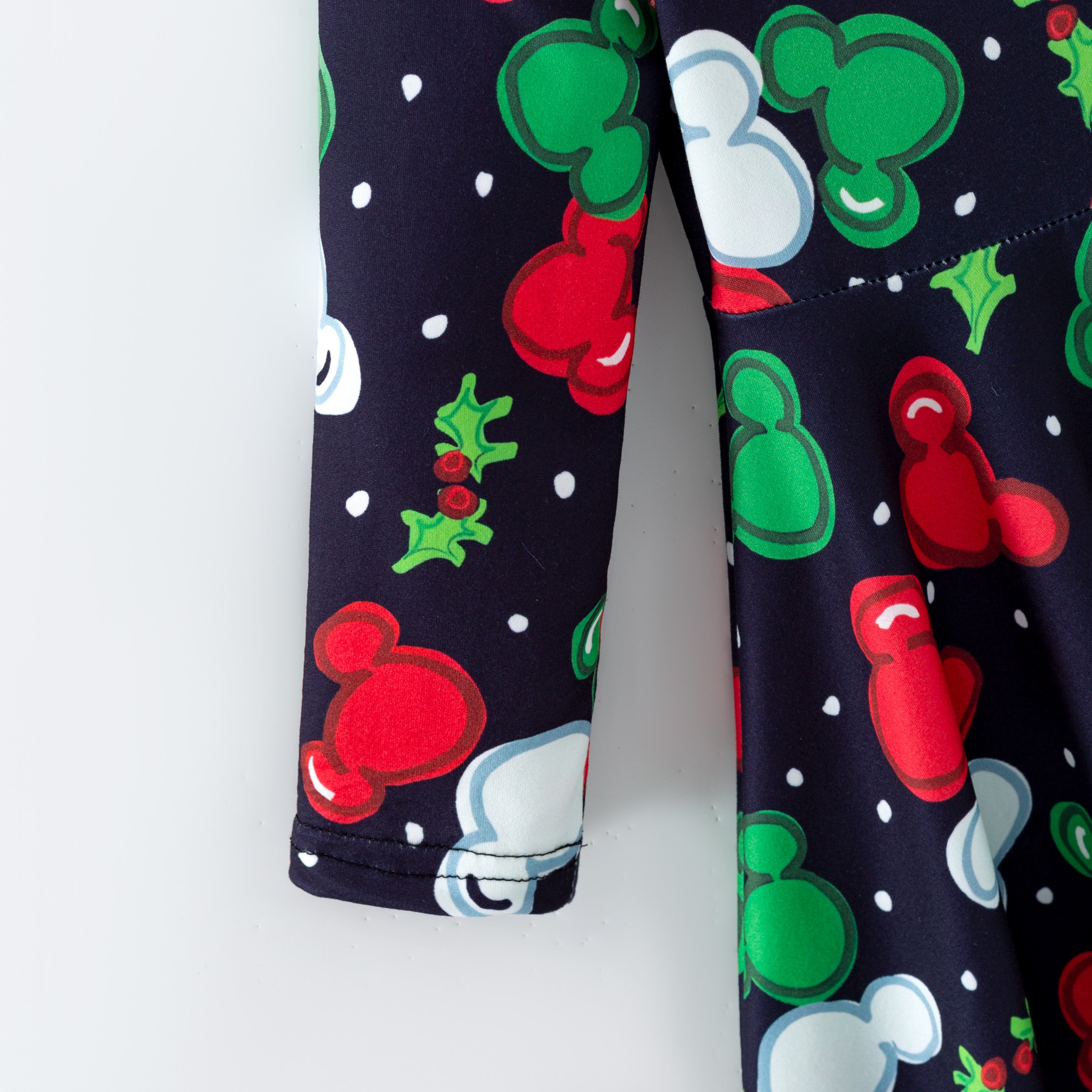 （Pre Order,Prepack Zone）Girls Christmas Cartoon Print Dress（Mix Size）