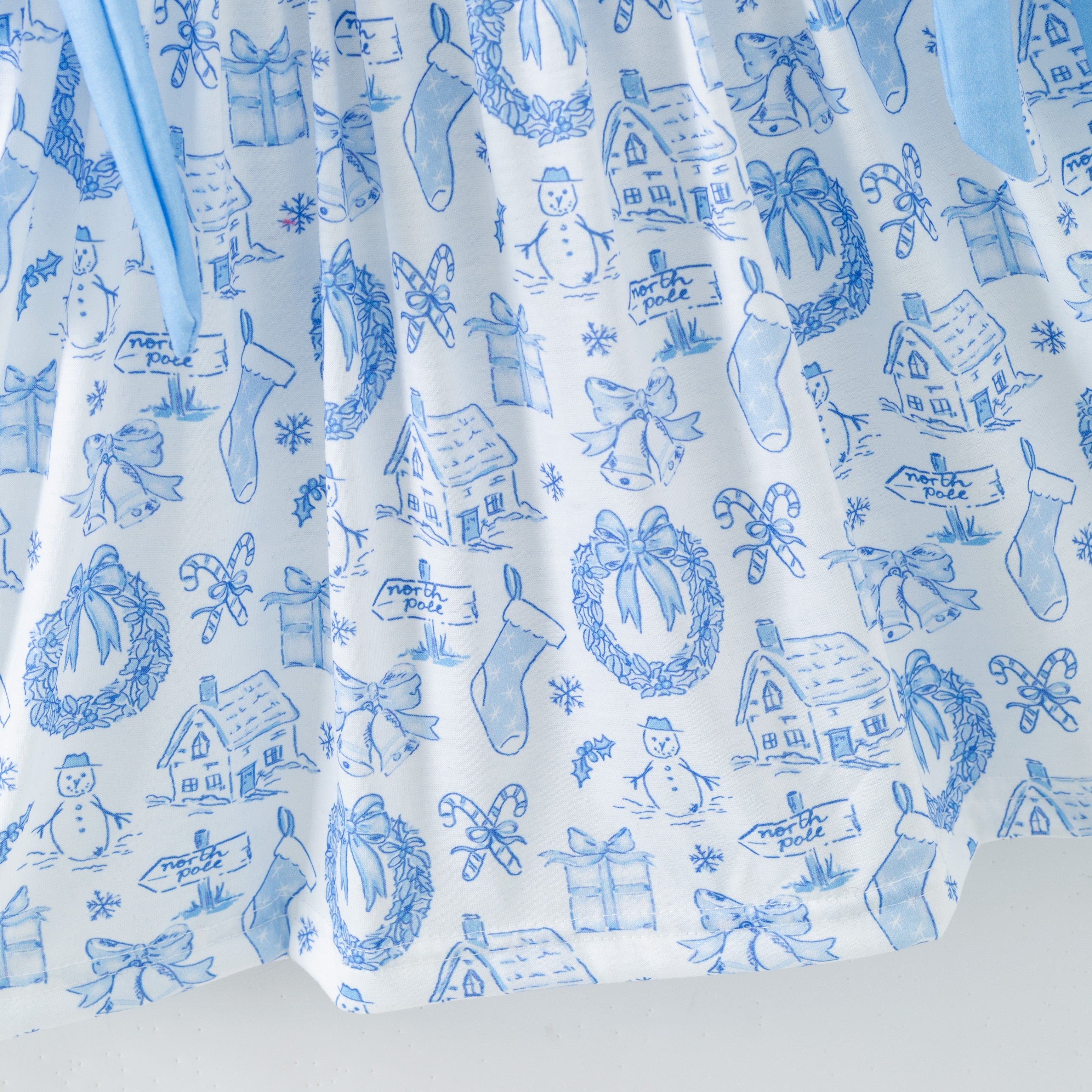 （Pre Order,Prepack Zone）Family Christmas Embroidery Dress&Romper（Mix Size）