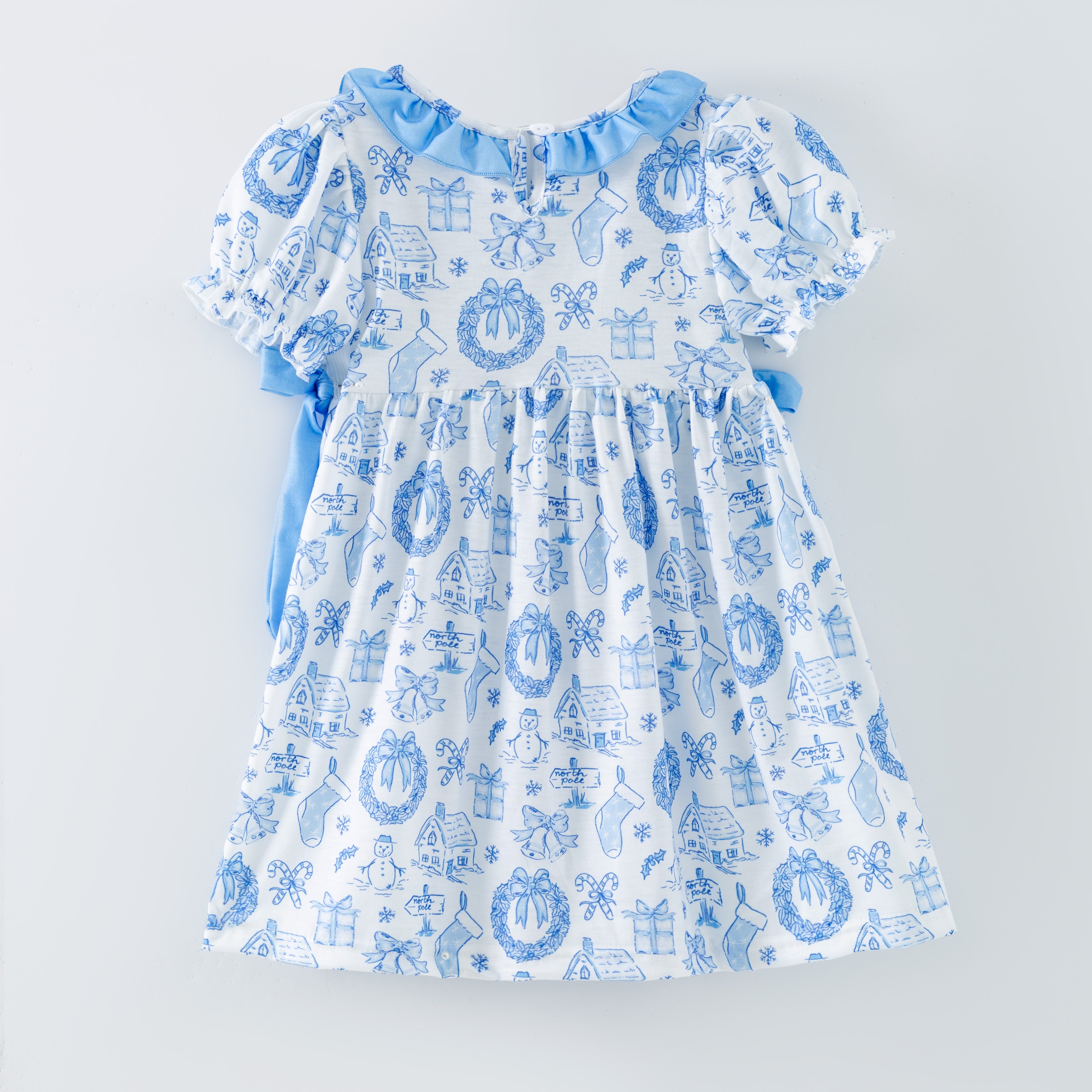 （Pre Order,Prepack Zone）Family Christmas Embroidery Dress&Romper（Mix Size）