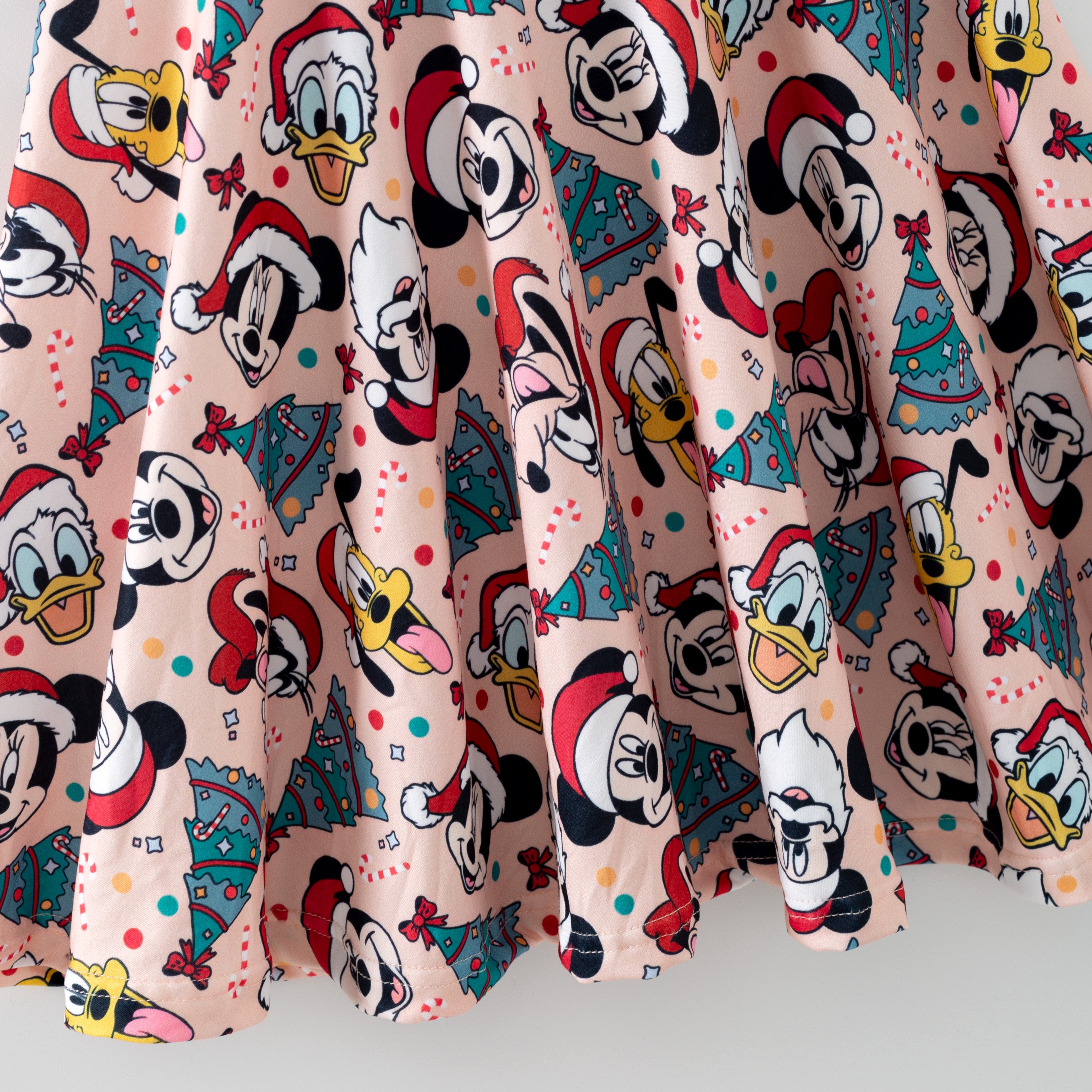 （Pre Order,Prepack Zone）Girls Christmas Cartoon Print Set&Dress（Mix Size）