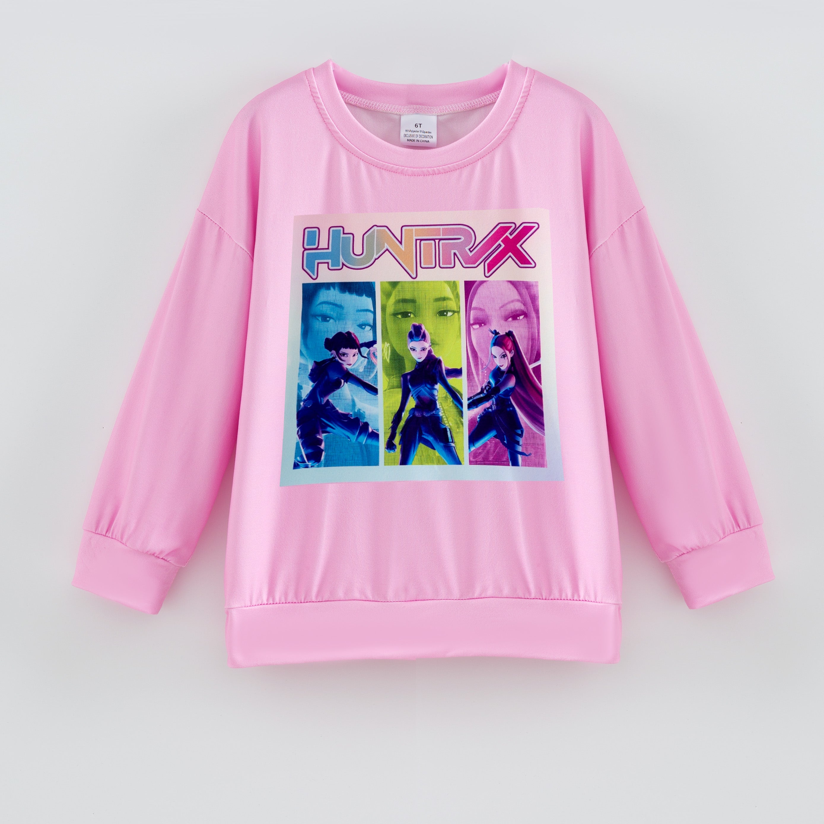 （Pre Order,Prepack Zone）Girls Movie Character Print Sweatshirt（Mix Size）