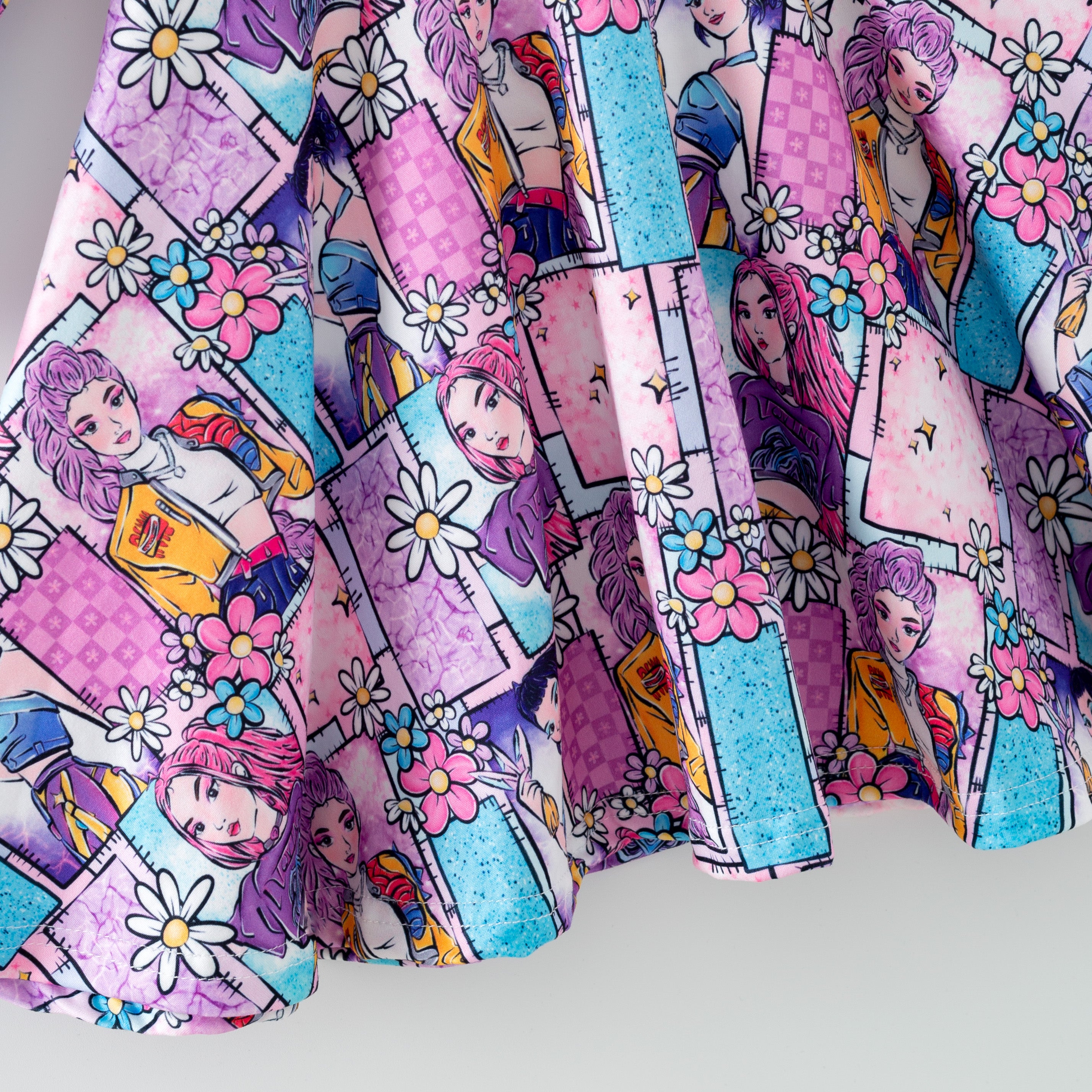 （Pre Order,Prepack Zone）Girls Movie Character Print Dress（Mix Size）