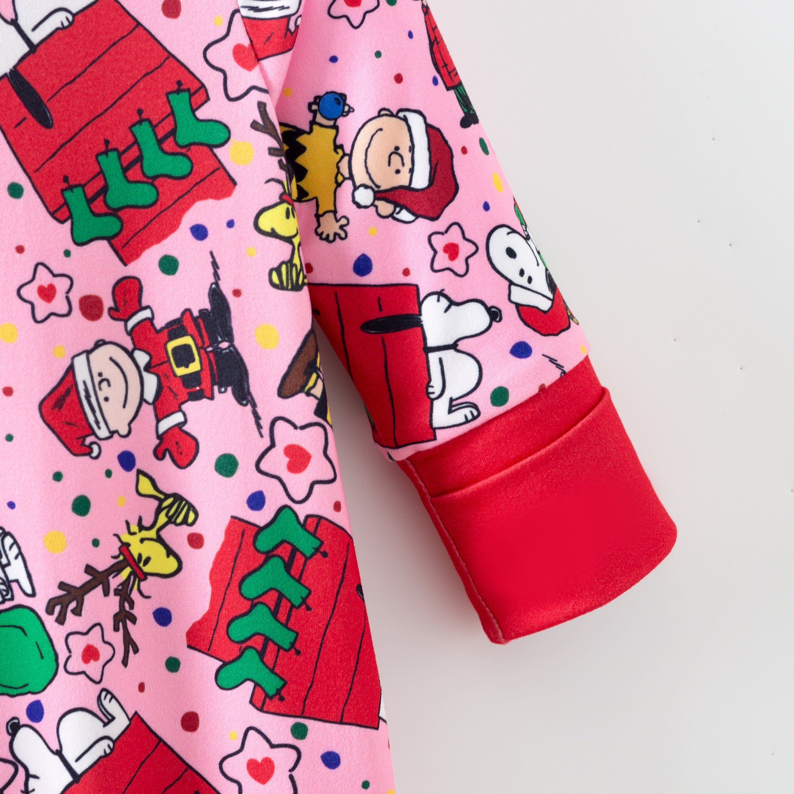 （Pre Order,Prepack Zone）Sisters Christmas Cartoon Print Pajamas&Romper（Mix Size）