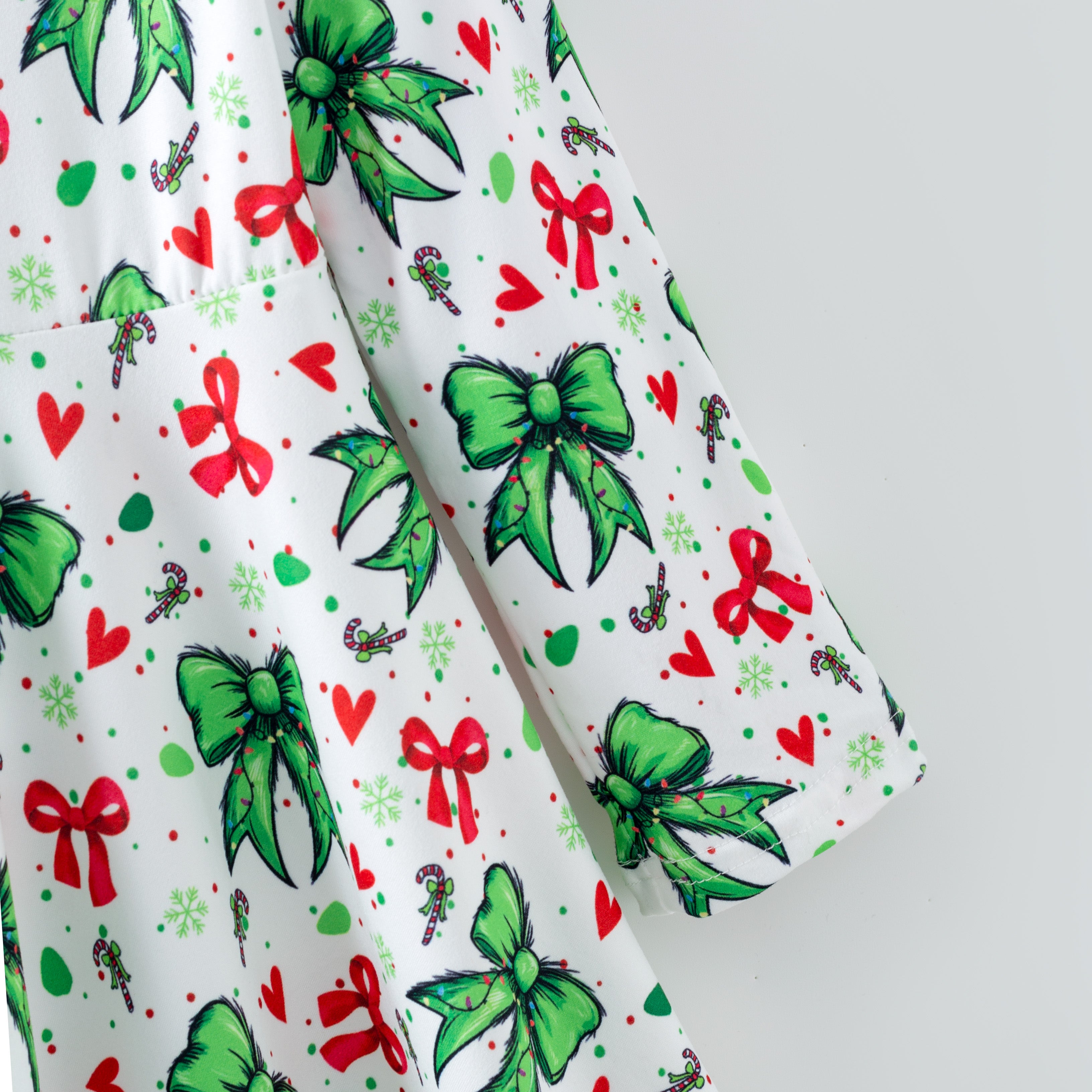 （Pre Order,Prepack Zone）Girls Christmas Cartoon Print Dress&Set（Mix Size）