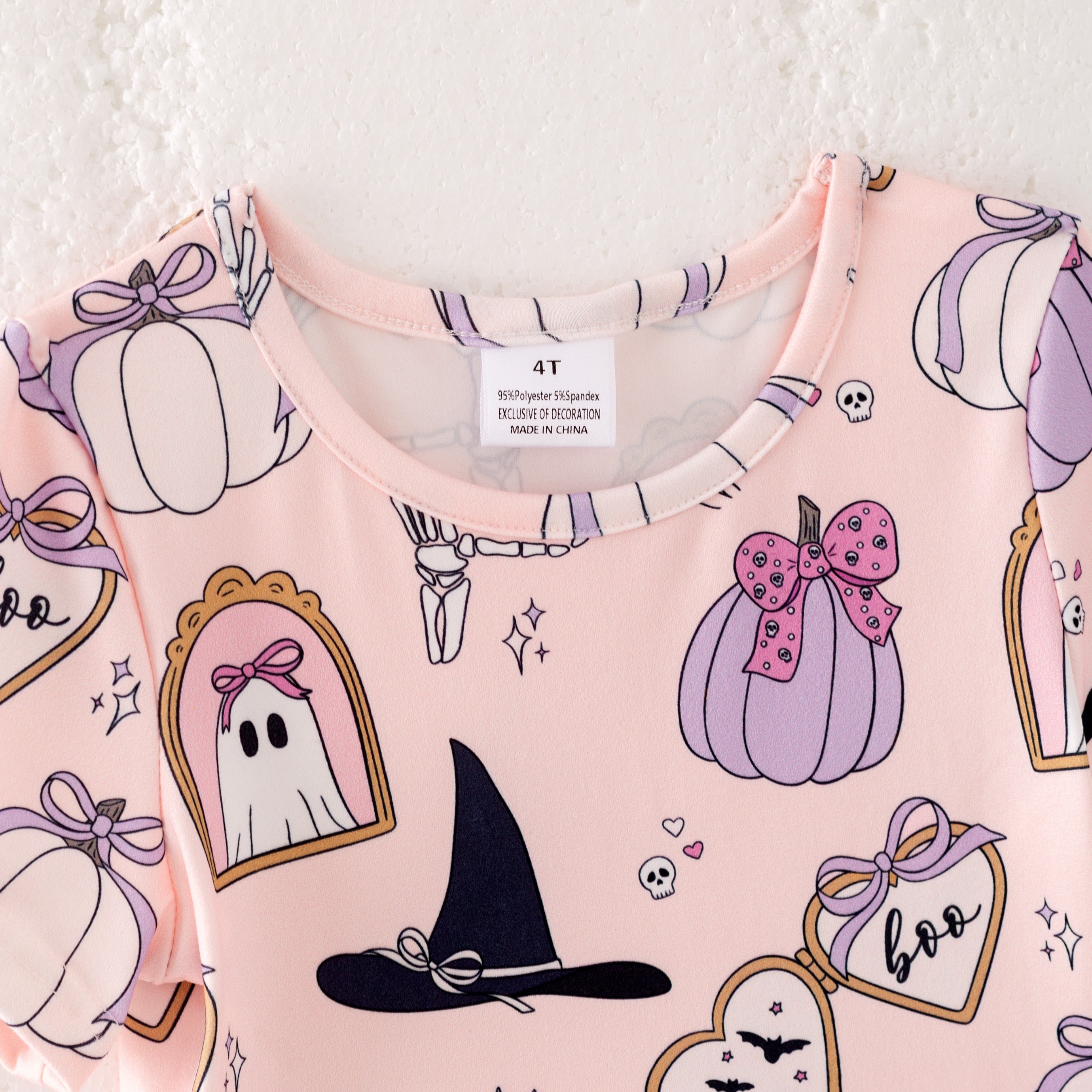 （Pre Order）Family Halloween Cartoon Print Dress,Set＆Romper