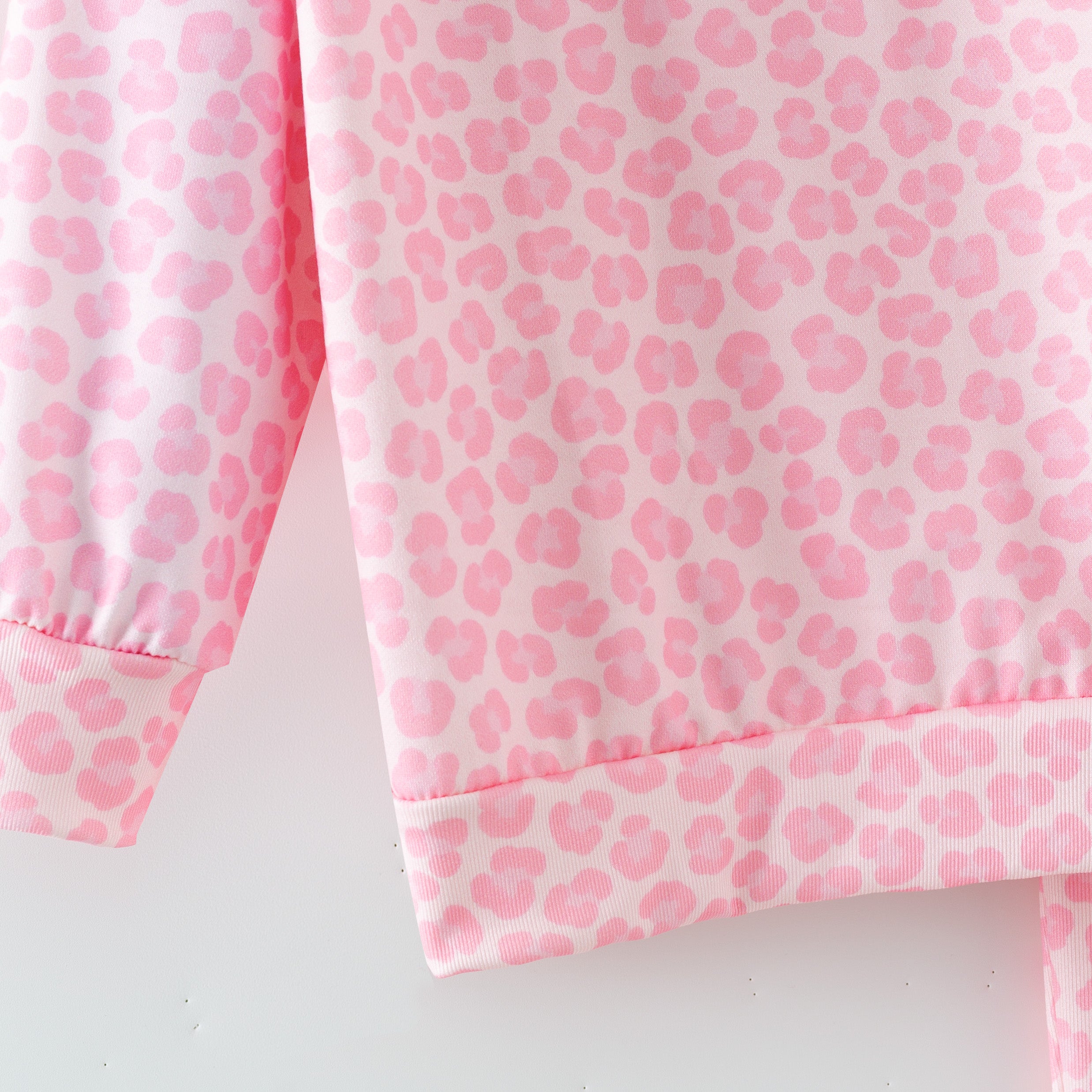 （Pre Order,Prepack Zone）Girls Spring Bow&Leopard Print Dress（Mix Size）