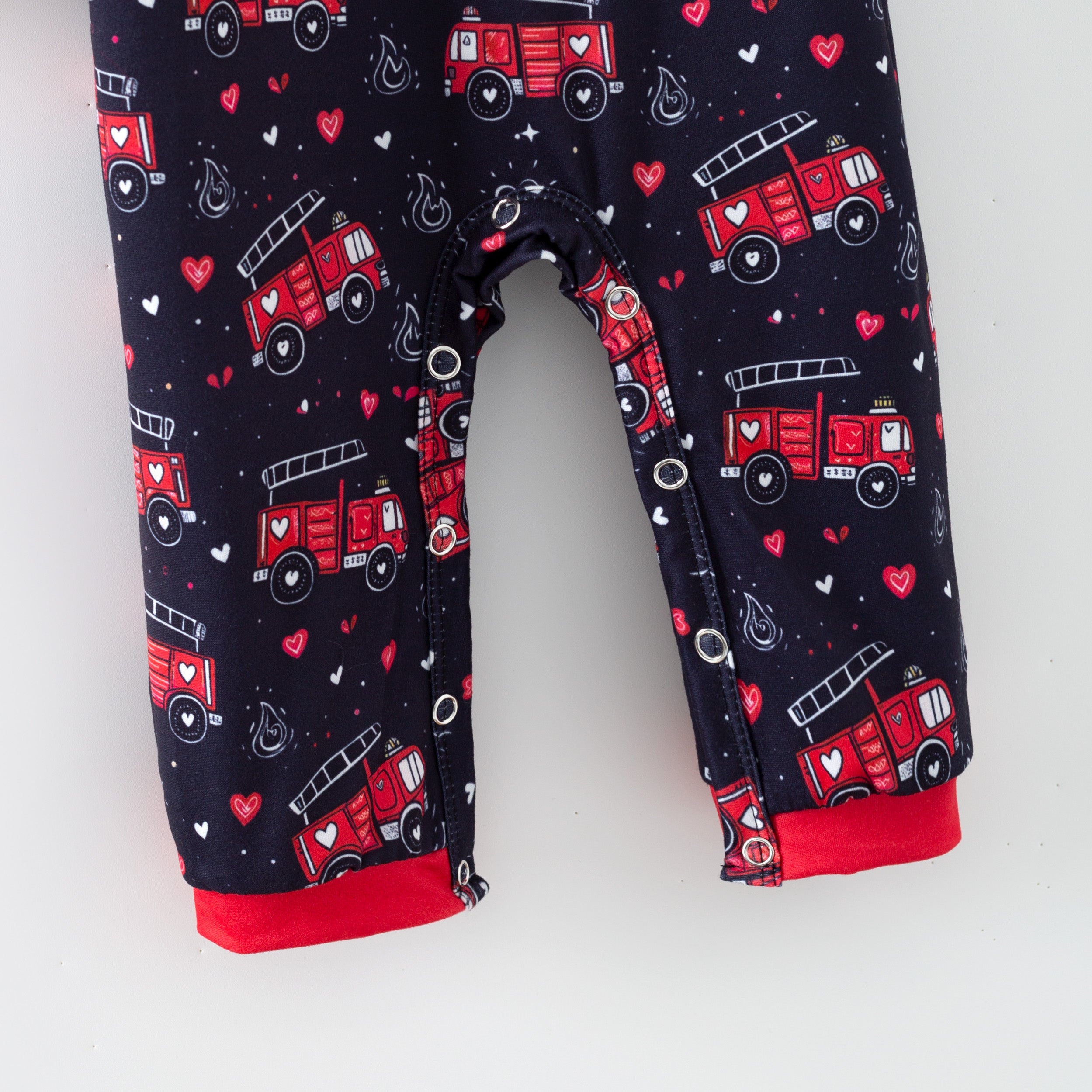 （Pre Order,Prepack Zone）Brothers Valentine's Day Print Top&Romper