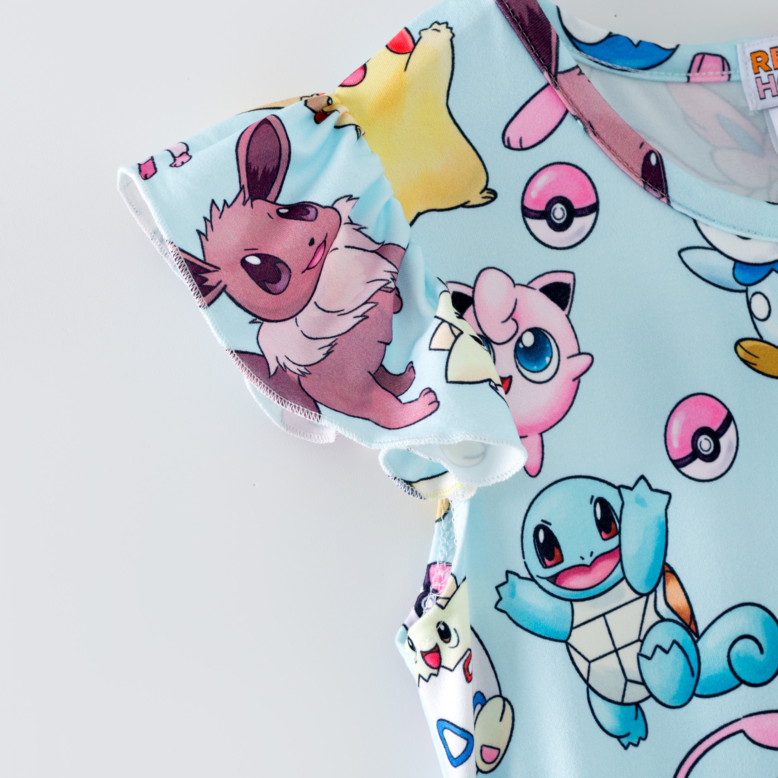 （Pre Order,Prepack Zone）Girls Spring&Summer Cartoon Print Dress（Mix Size）