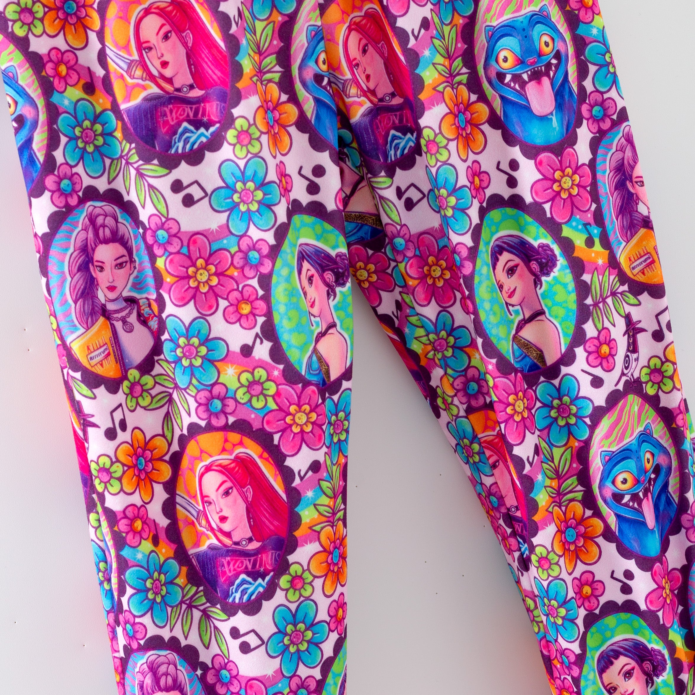 （Pre Order,Prepack Zone）Girls Movie Character Print Pajamas（Mix Size）
