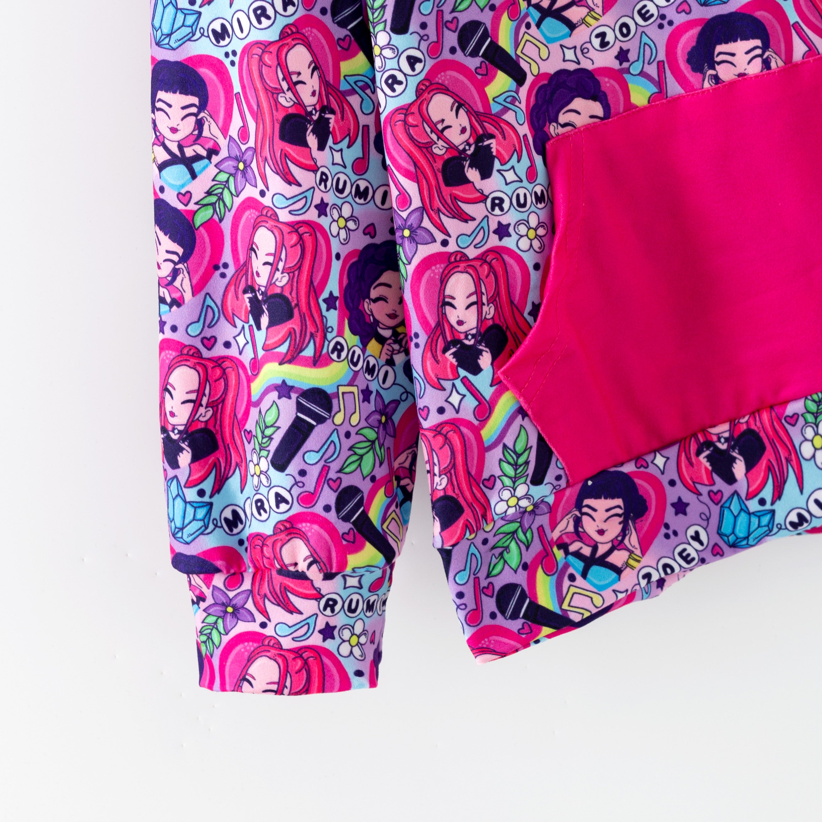 （Pre Order,Prepack Zone）Girls Movie Character Print Dress&Hoodie（Mix Size）