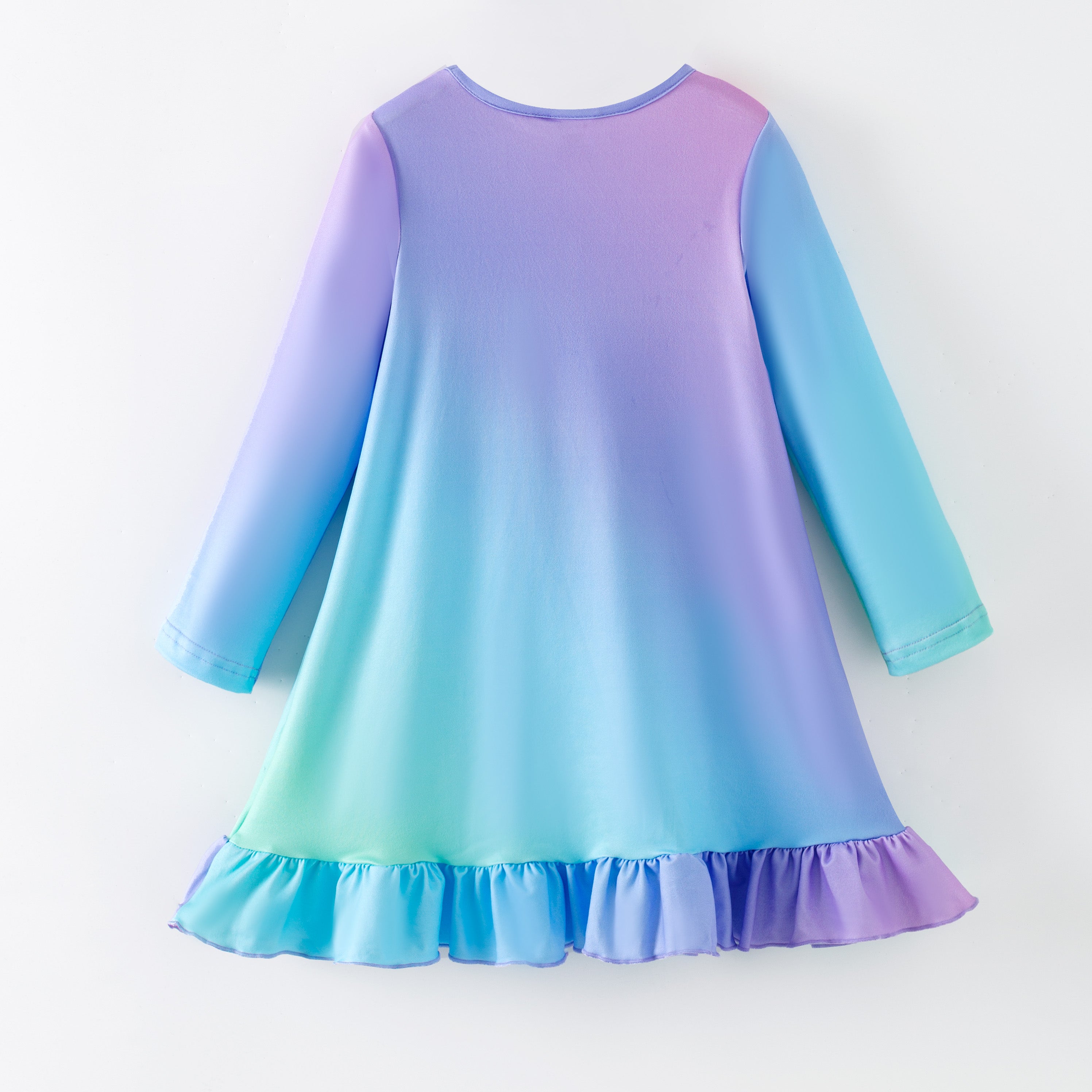 （Pre Order,Prepack Zone）Girls Christmas Movie Character Print Pajamas Dress（Mix Size）