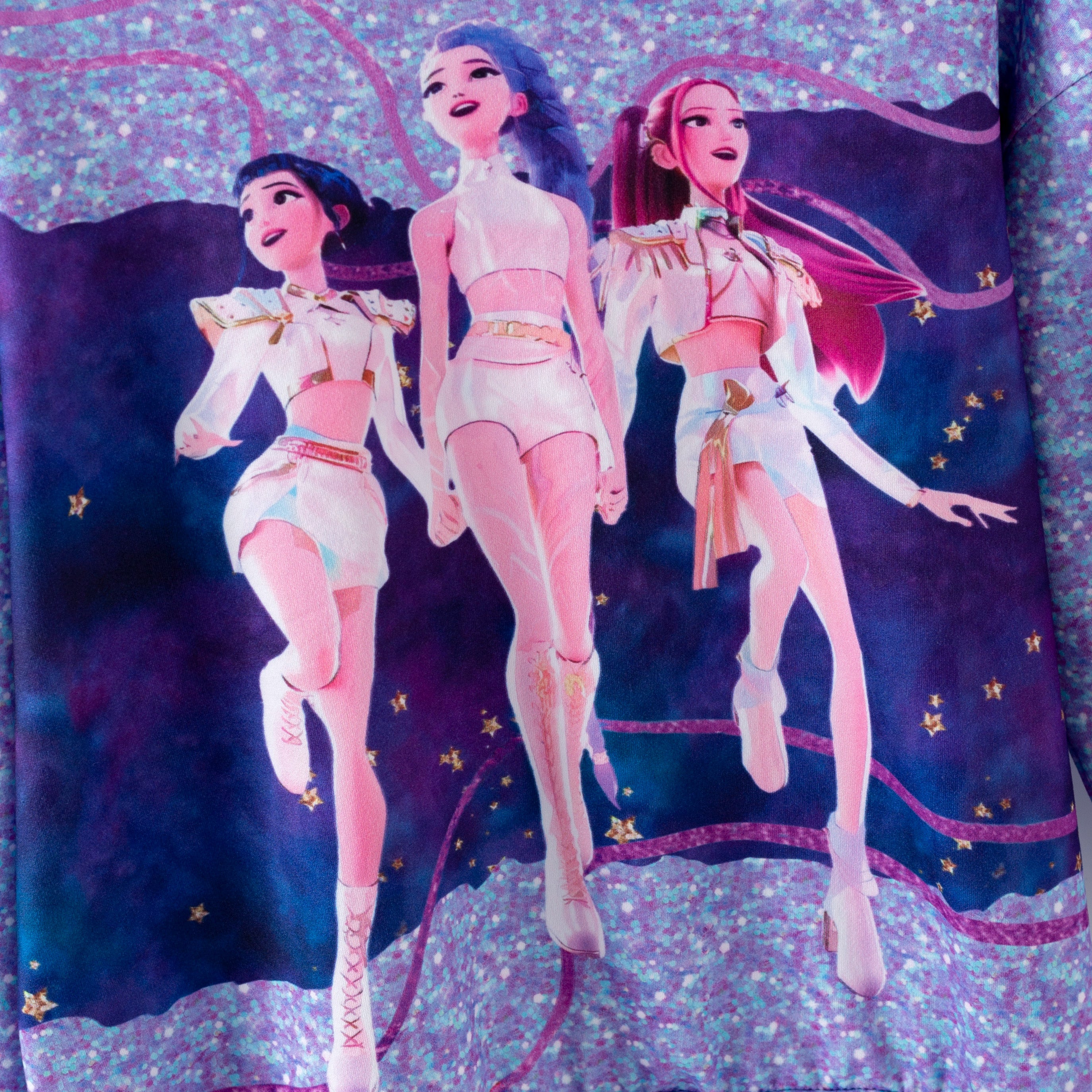 （Pre Order,Prepack Zone）Girls Movie Character Print Hoodie（Mix Size）