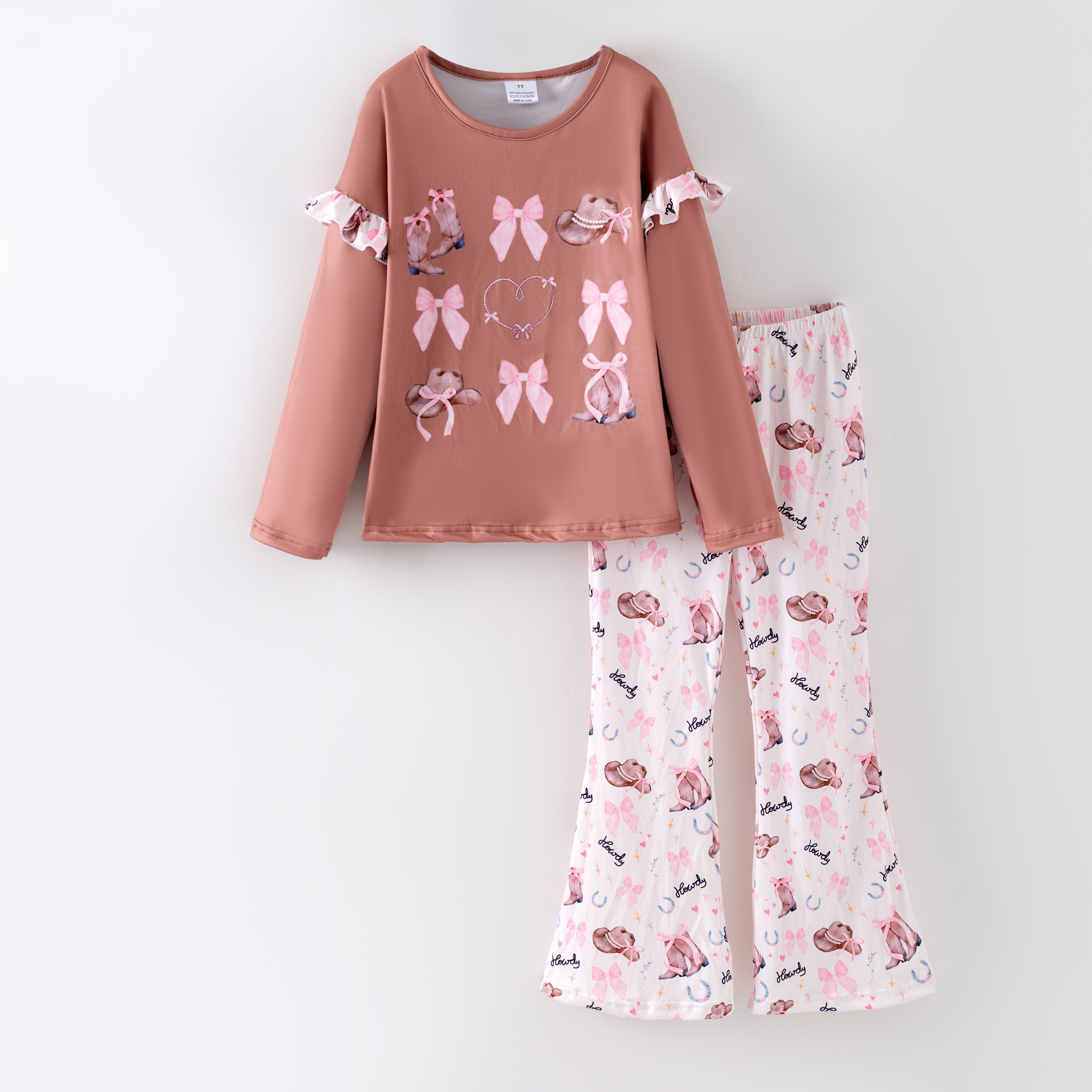 （Pre Order,Prepack Zone）Girls Spring&Summer Boots Print Set（Mix Size）