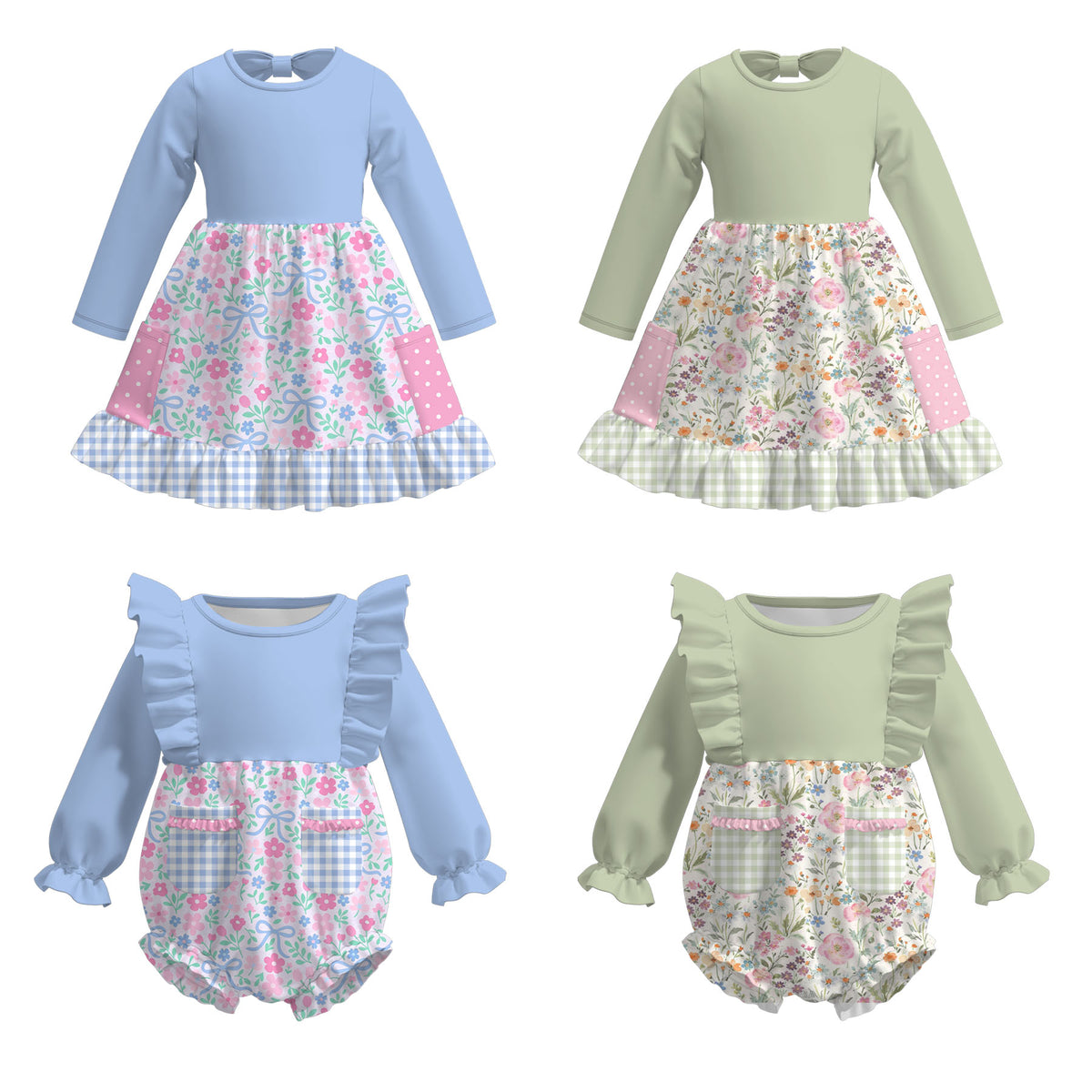 （Weekly Pre-Order）Sisters Spring&Summer Floral Print Set&Romper（Ends 11.1）