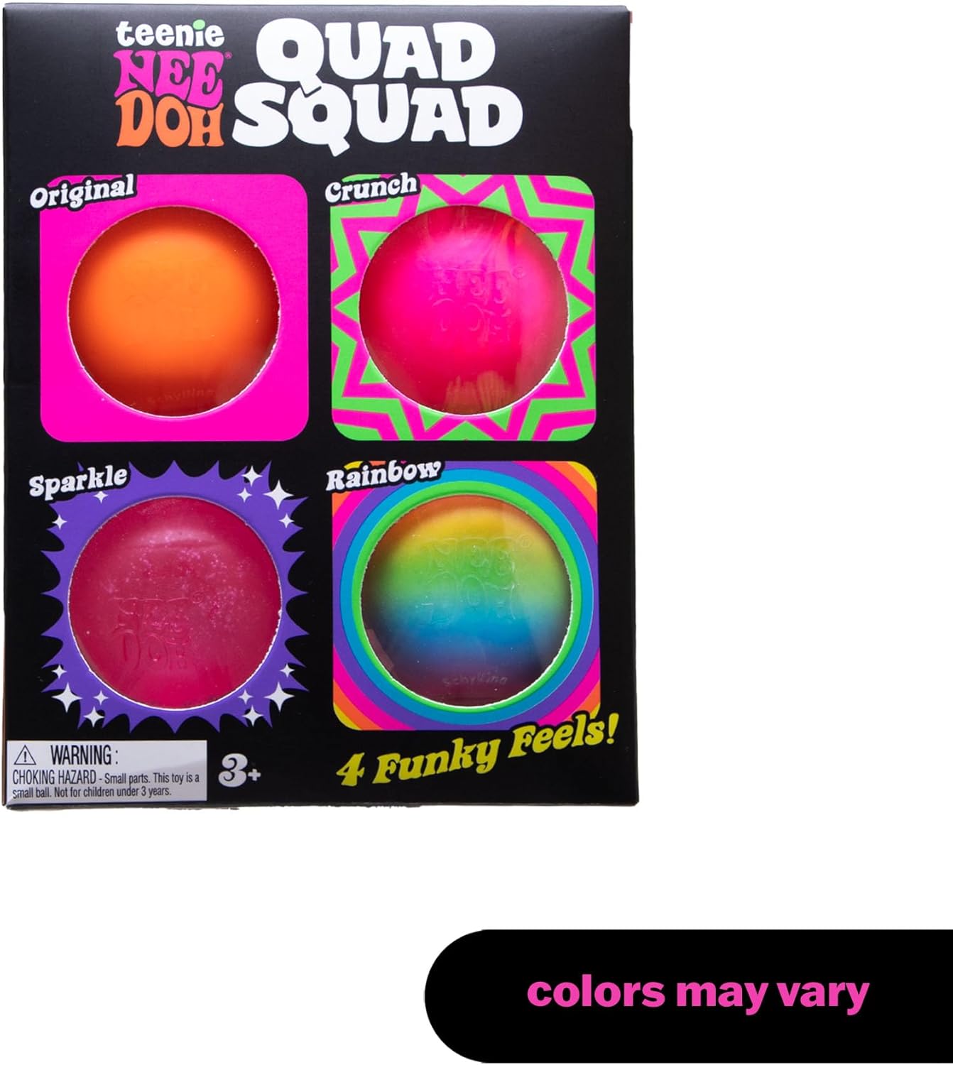 （Pre Order）Squishy Squeeze Ball Toy-4 Pcs a box