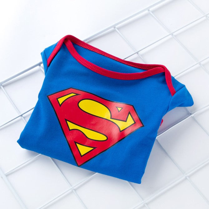 （In Production）Toddler Boys Spring&Summer Superman Print Romper