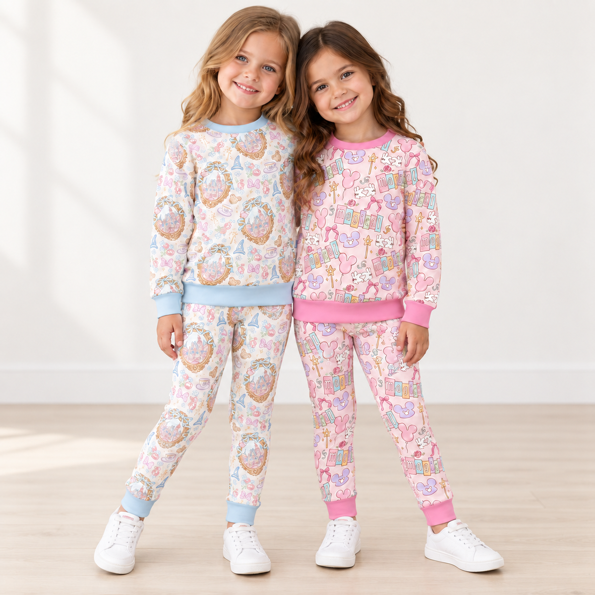 （Weekly Pre-Order）Girls Cartoon Print Outfit Set（Ends 10.6）