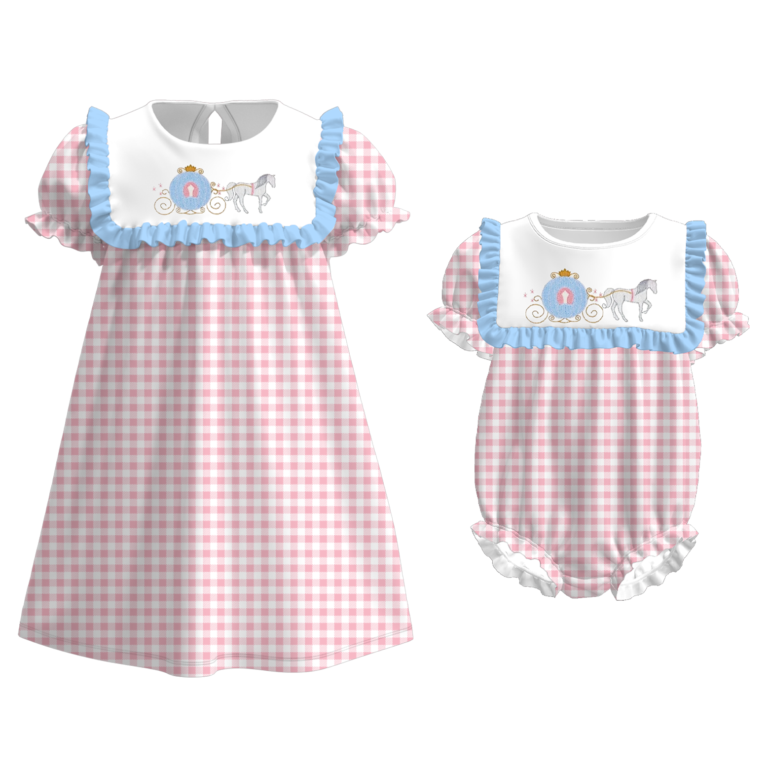 （Pre Order）Sisters Spring&Summer Princess Embroidery Dress&Romper