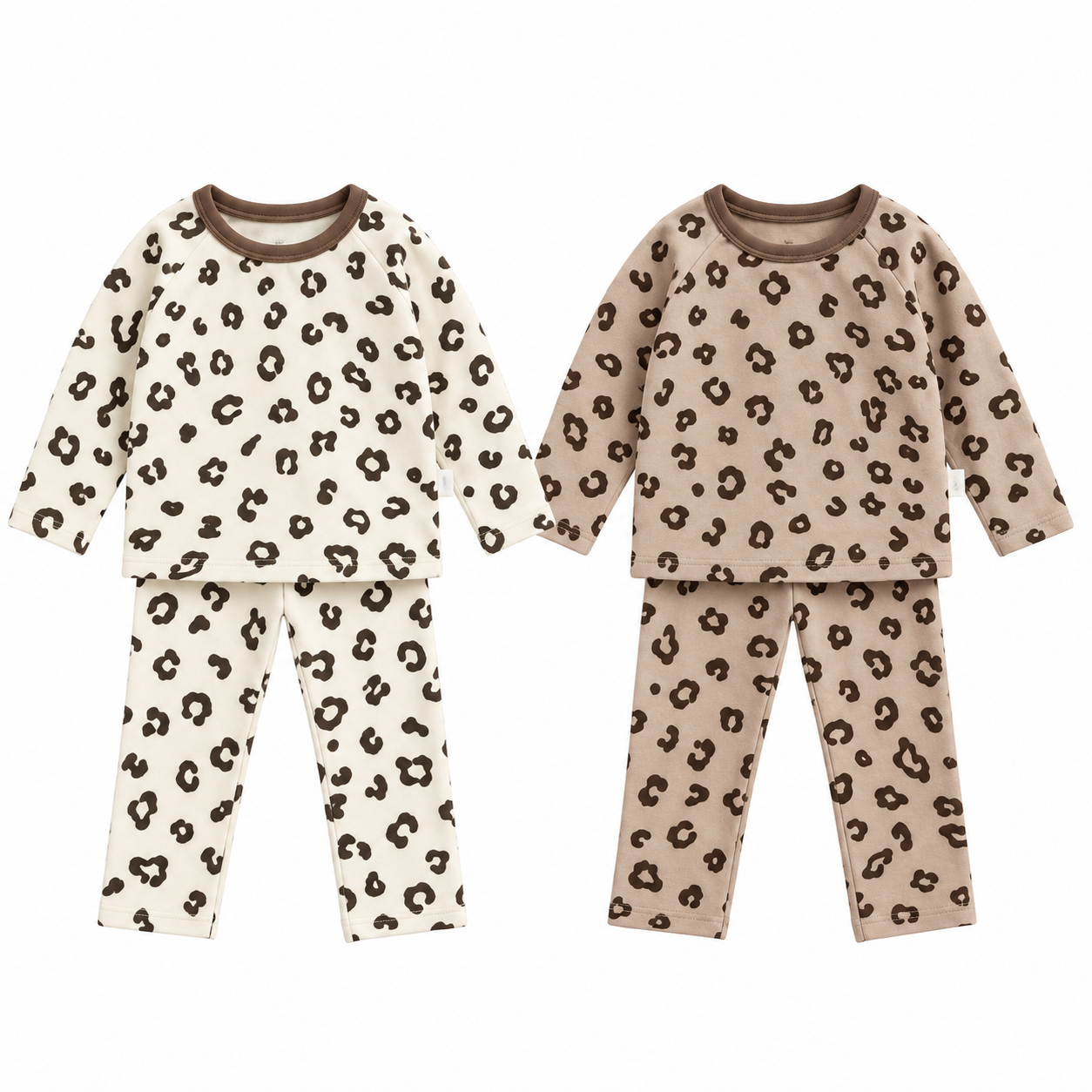 （Pre Order 2 Weeks）Kids Leopard Print Pajama Set