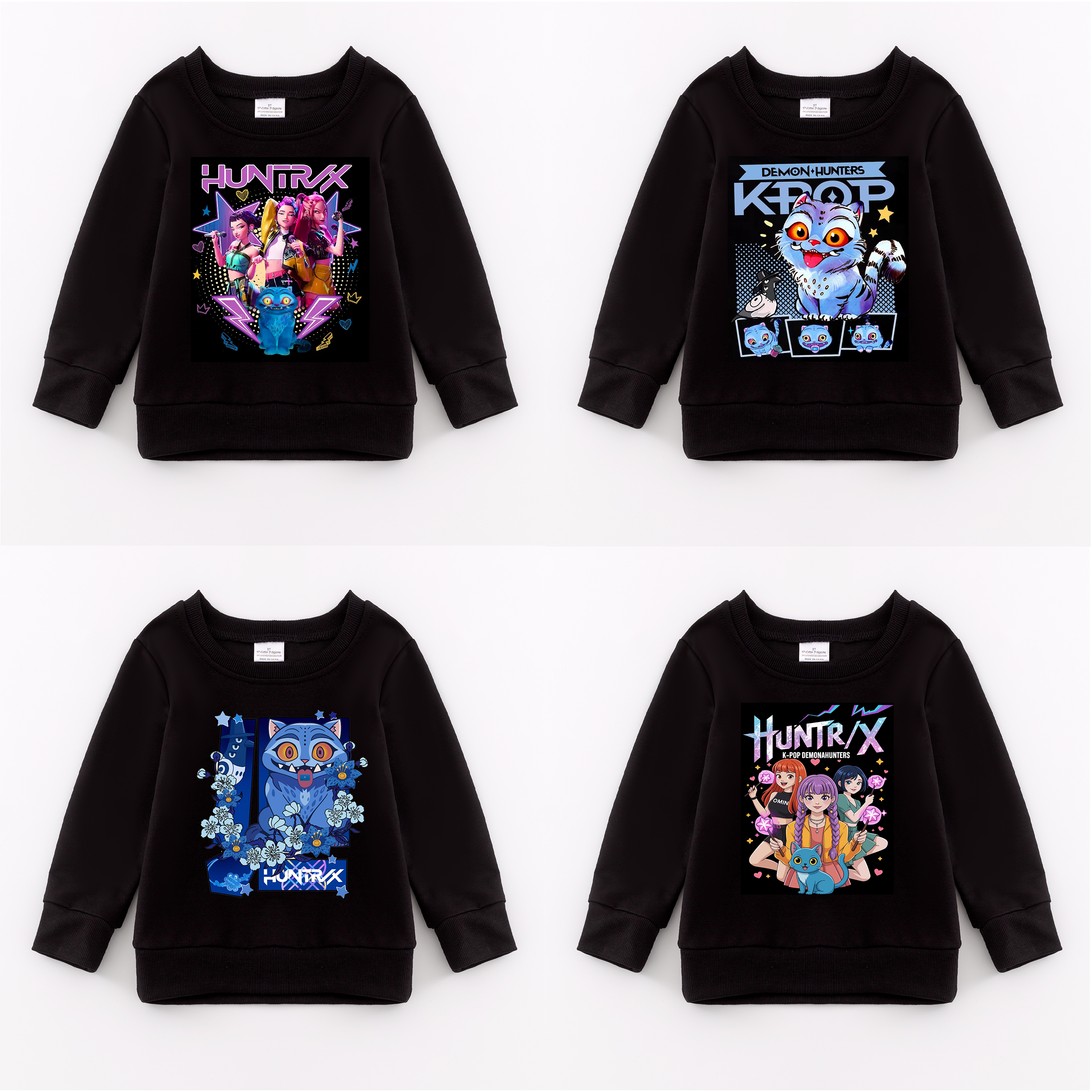 （Pre Order）Girls Movie Character Cotton Sweatshirt