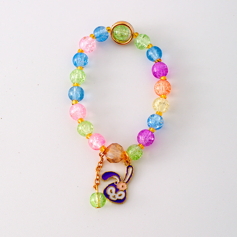 （Pre Order）Girls Cartoon Hanging Jewel Bracelet