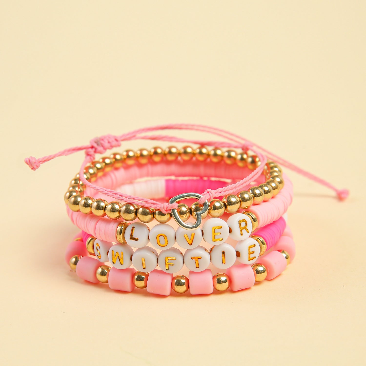 （Pre Order）TS Seed Beads Polymer Clay Bracelet Set