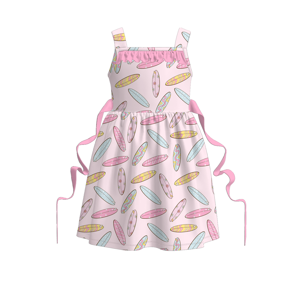（Pre Order）Girls Summer Print Slip Dress