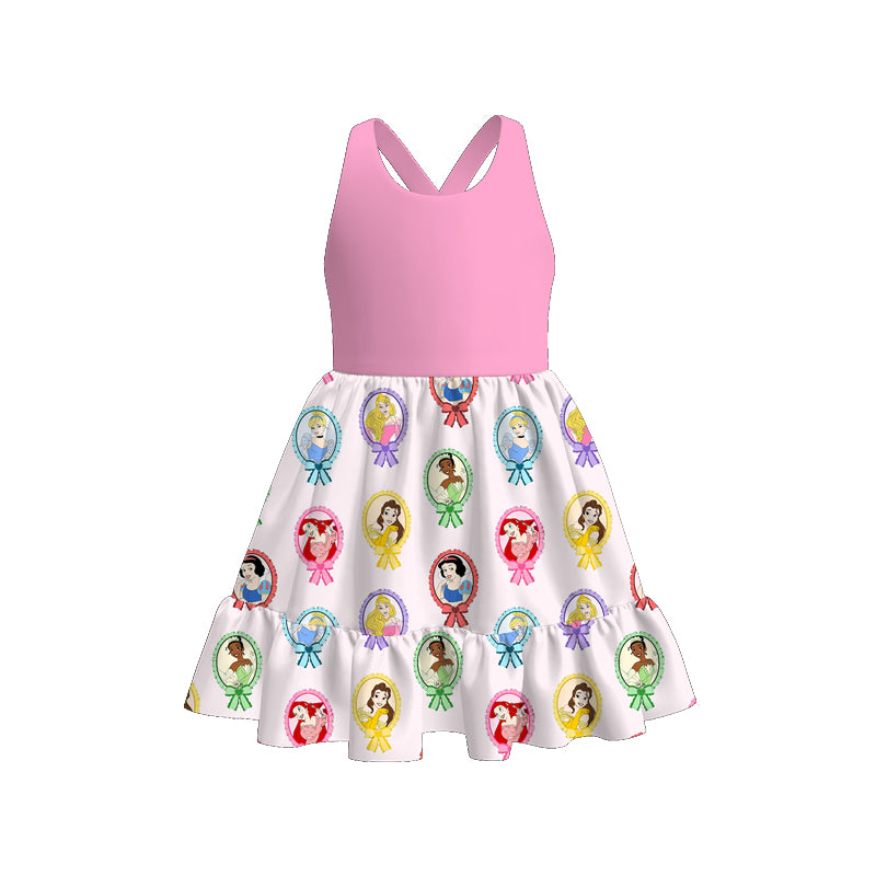（Pre Order）Mommy and Me Spring＆Summer Princess Print Dress