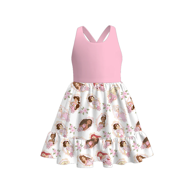 （Pre Order）Mommy and Me Spring＆Summer Princess Print Dress