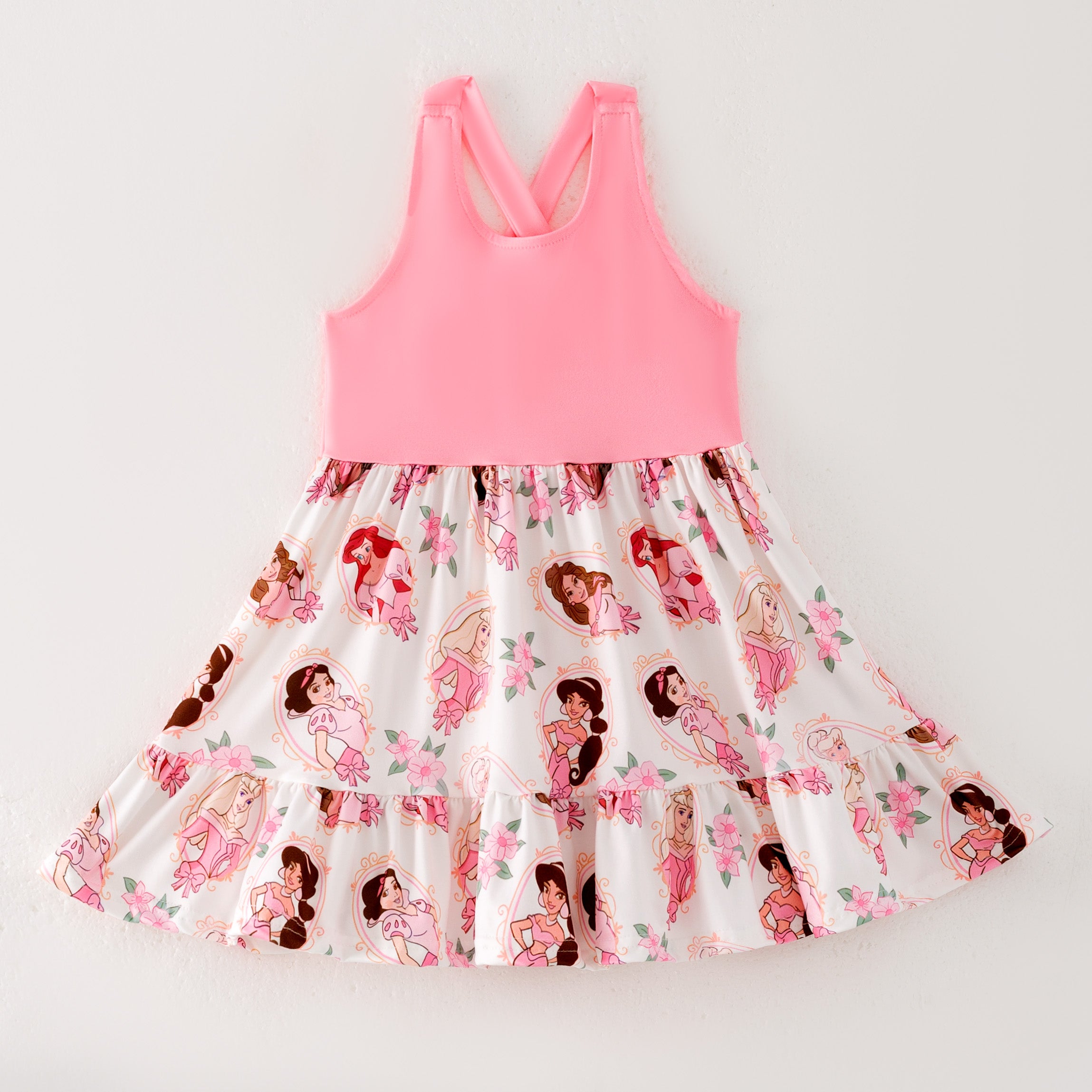 （Pre Order）Mommy and Me Spring＆Summer Princess Print Dress