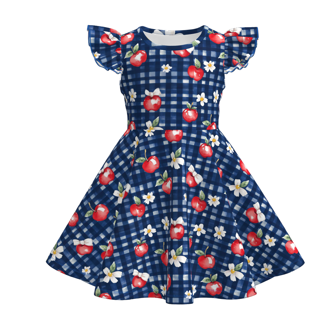 （Pre Order）Sisters Patriotic Print Dress＆Romper