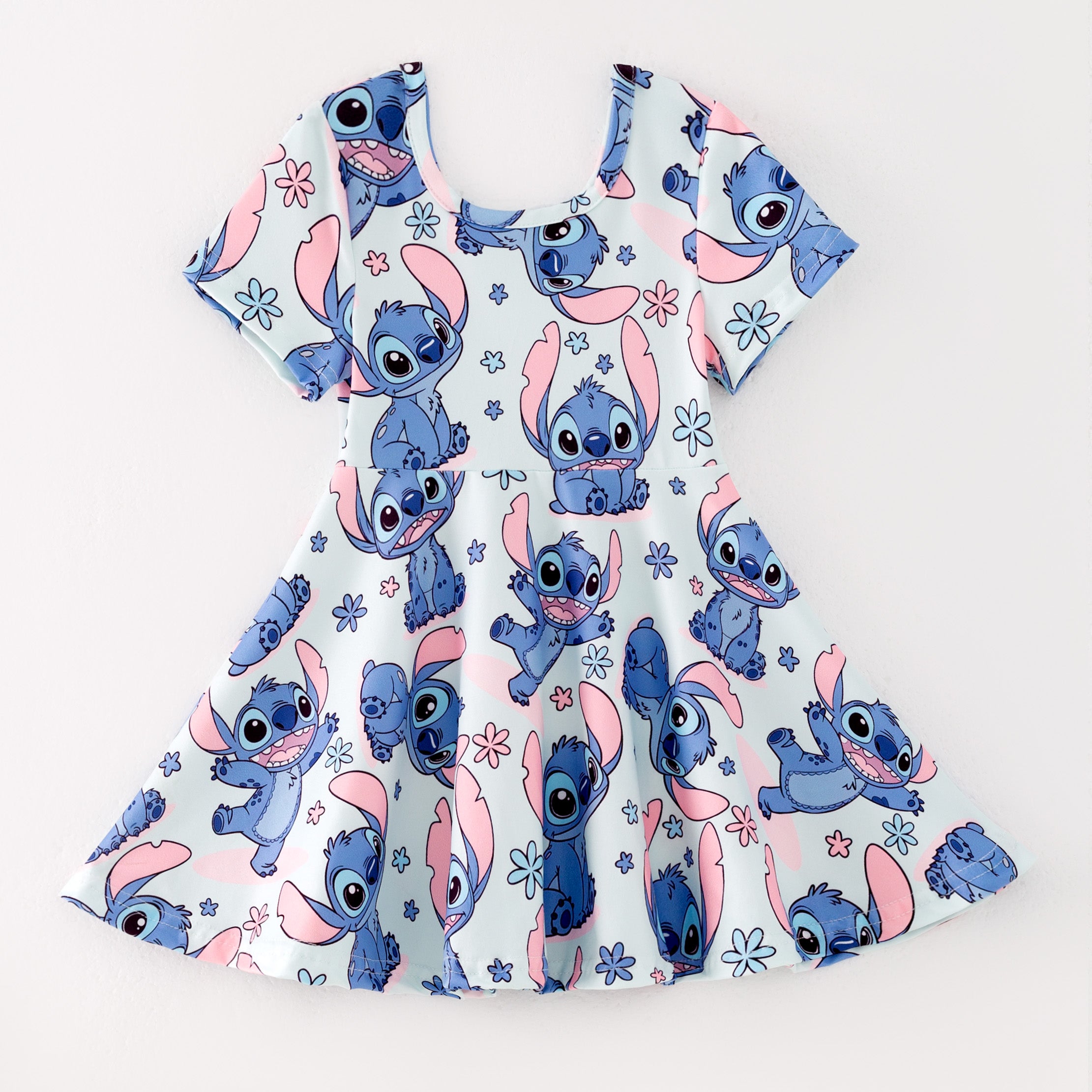 （Pre Order）Girls Spring and Summer Cartoon Print Dress,Set,Jumpsuit＆Top
