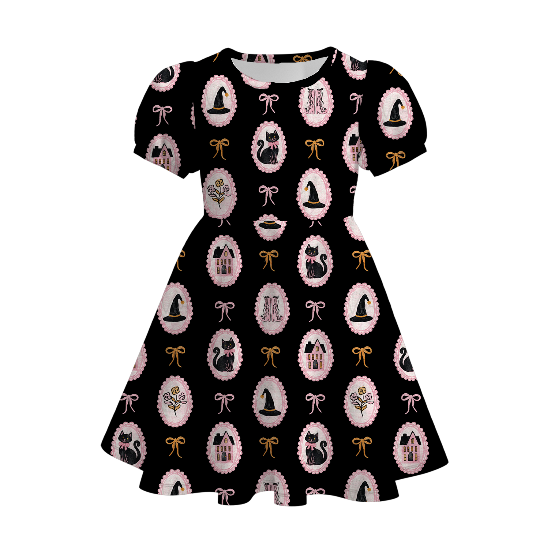 （Pre Order）Family Halloween Print Dress,Set,Jumpsuit＆Romper