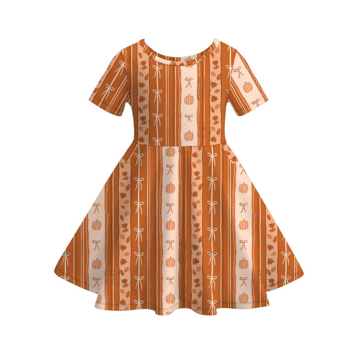 （Pre Order）Family Fall Vibes Print Dress,Set＆Top