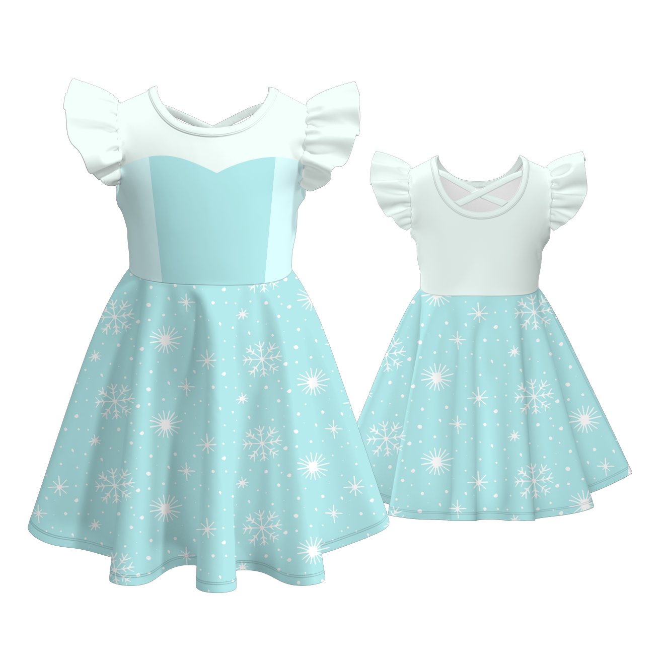 （Pre Order）Girls Halloween Cos Print Dress