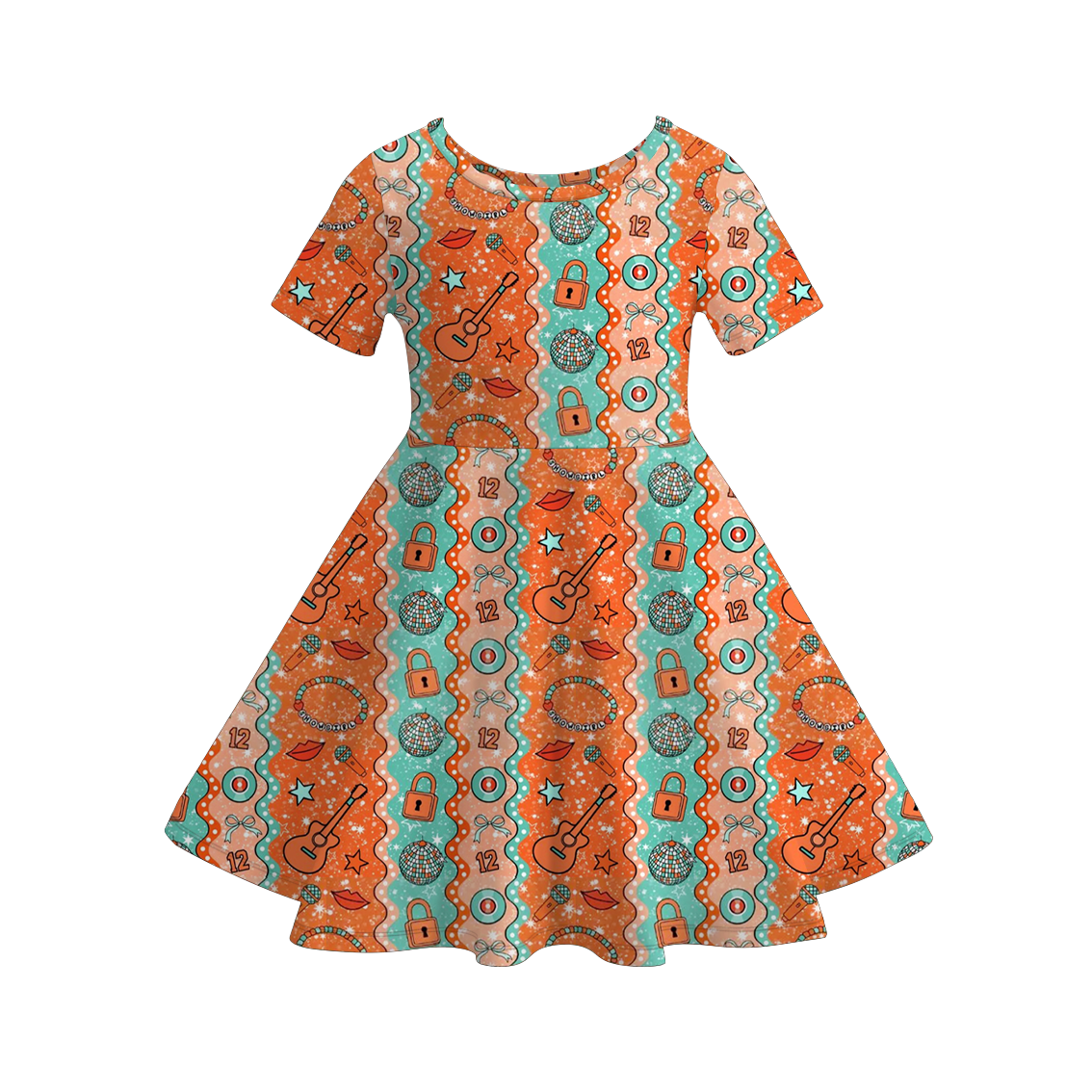 （Pre Order）Family TS Showgirl Print Dress,Set,Pants&Top