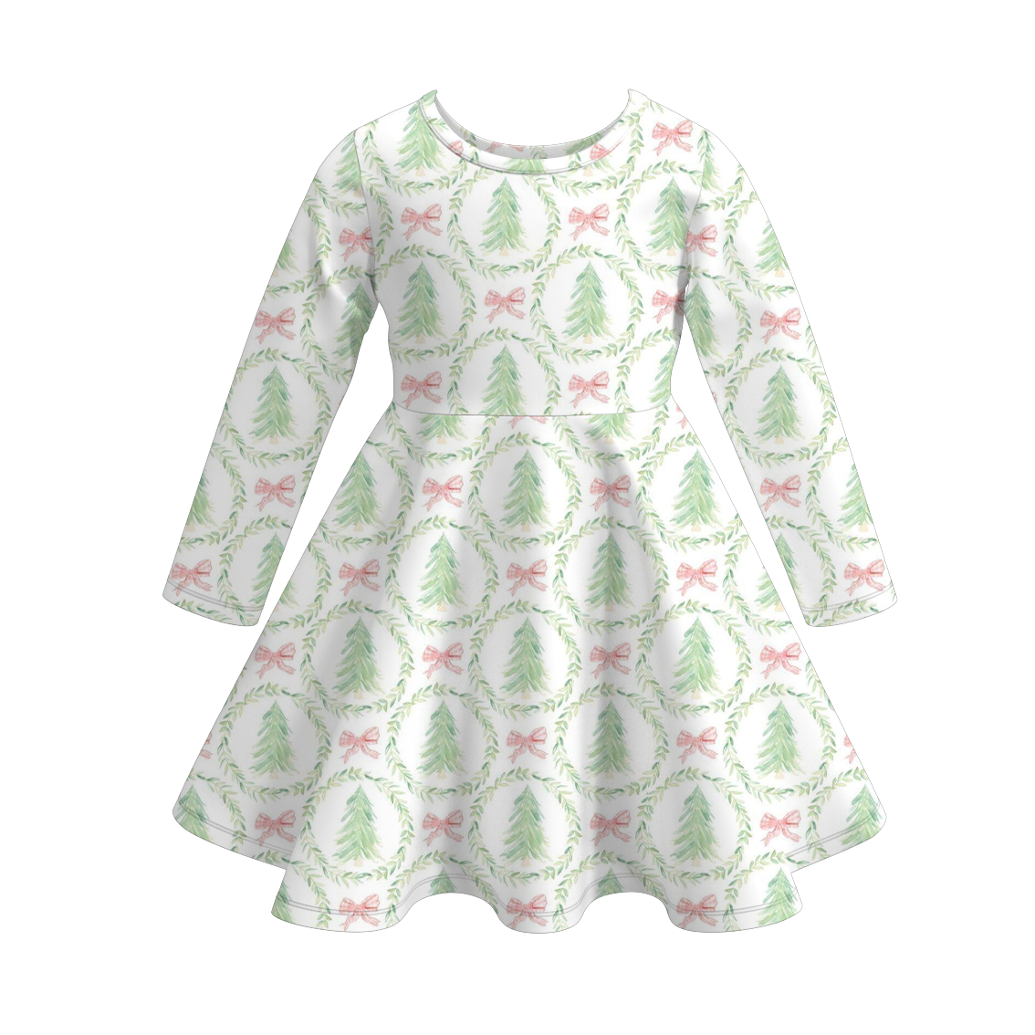 （Pre Order）Family Christmas Tree Dress,Set,Pants＆Romper