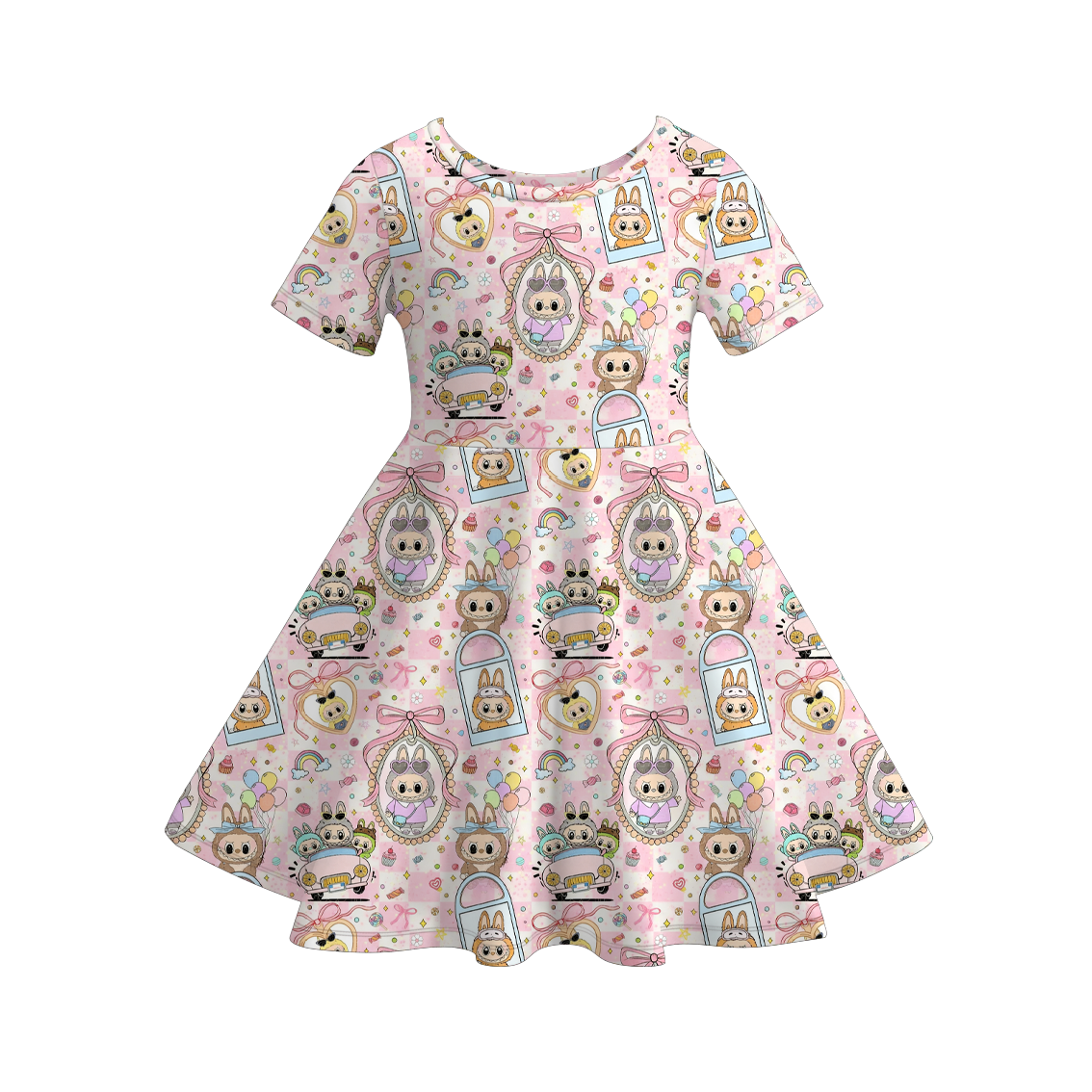 （Pre Order）Girls LBB Print Dress
