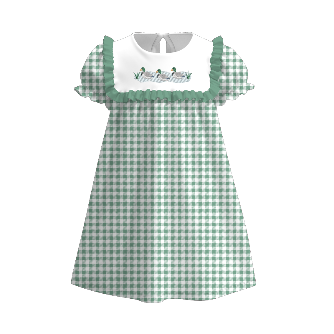 （Pre Order）Siblings Spring&Summer Duck Embroidery Dress,Set&Romper