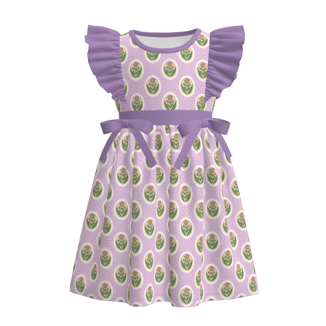 （Pre Order）Sisters Spring&Summer Floral Print Dress,Set&Romper