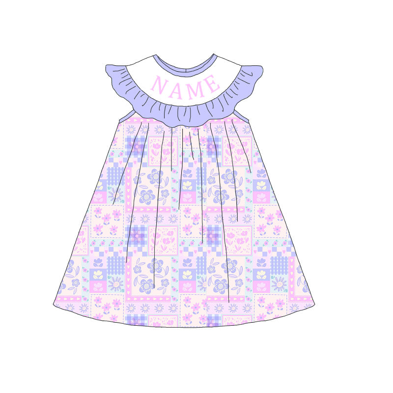 （Pre Order）Sisters Easter Embroidery Smocked Dress&Romper