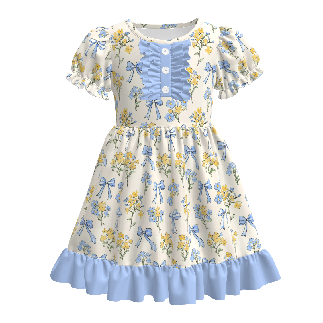 （Pre Order）Sisters Spring&Summer Floral Print Dress&Set